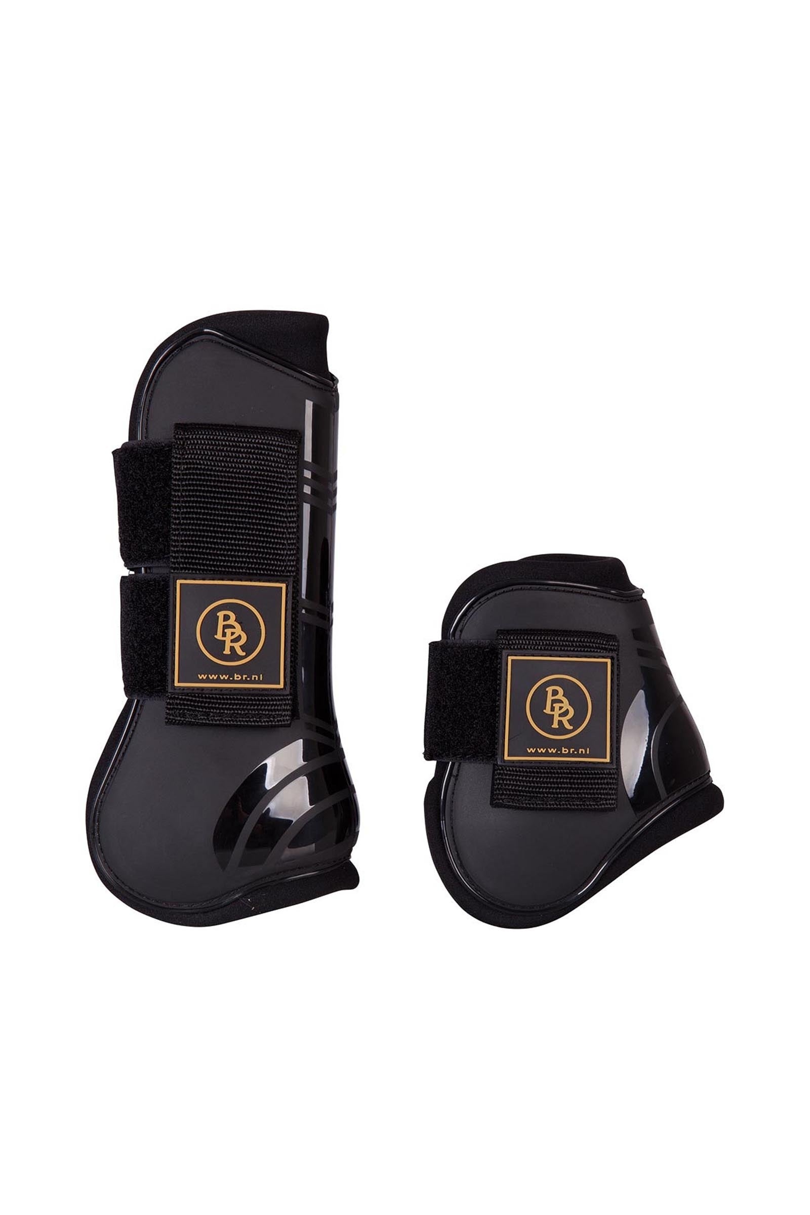 BR Pro Tech juego de protectores de tendón y menudillo de neopreno Leg Protection & Hoof Protection for Horses