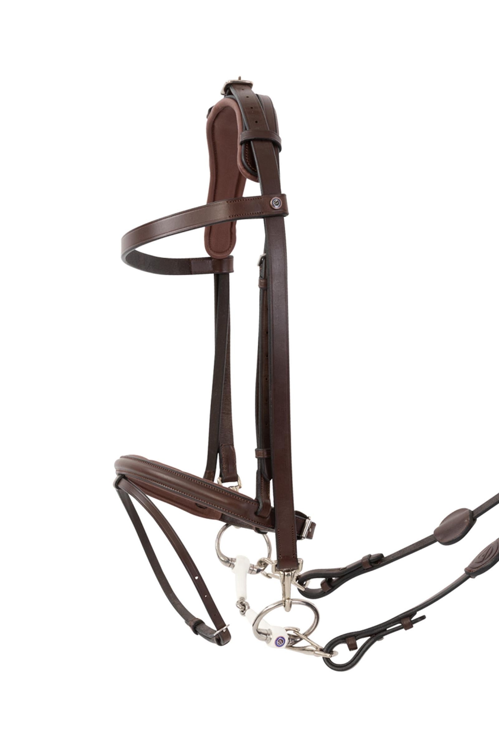 Trust Equestrian Hamburg Training Bridle W Padding & Rubber Reins Cabezadas de montar & Riendas