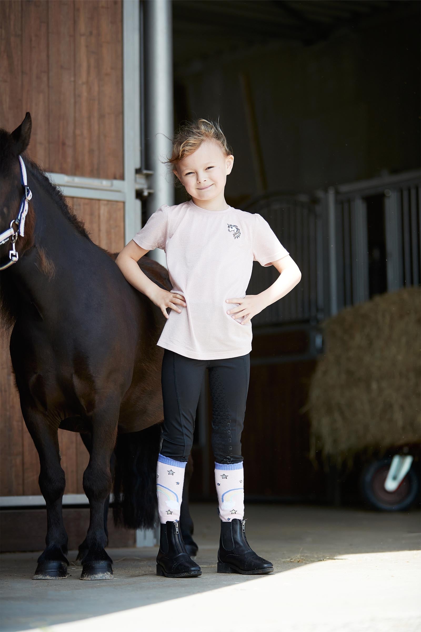 Equipage Molly Kids Fullgrip Riding Tights Kids Apparel