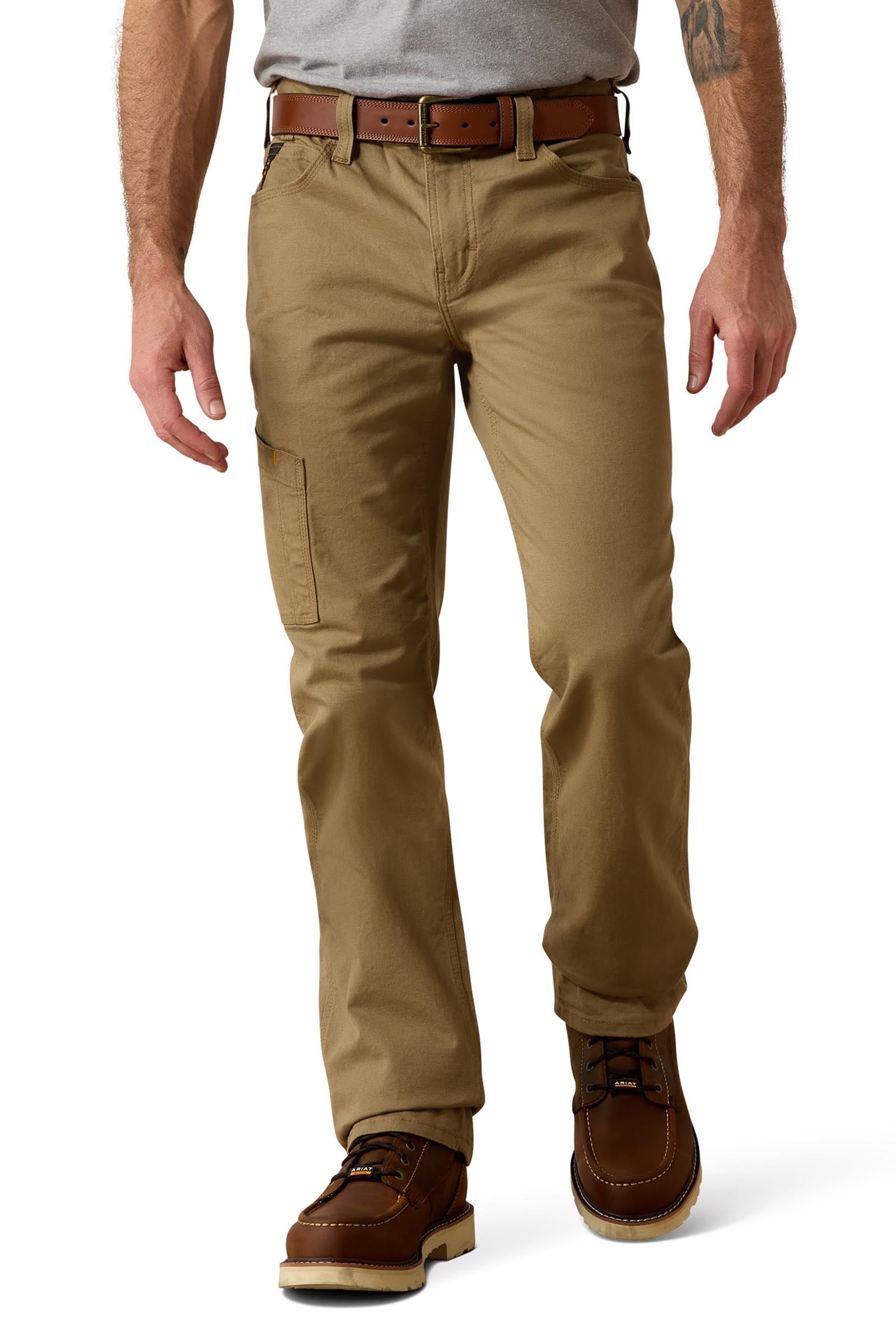 Ariat Rebar M7 Slim DuraStretch Made Tough Straight Pantalón para hombre de pierna recta Ropa Hombres
