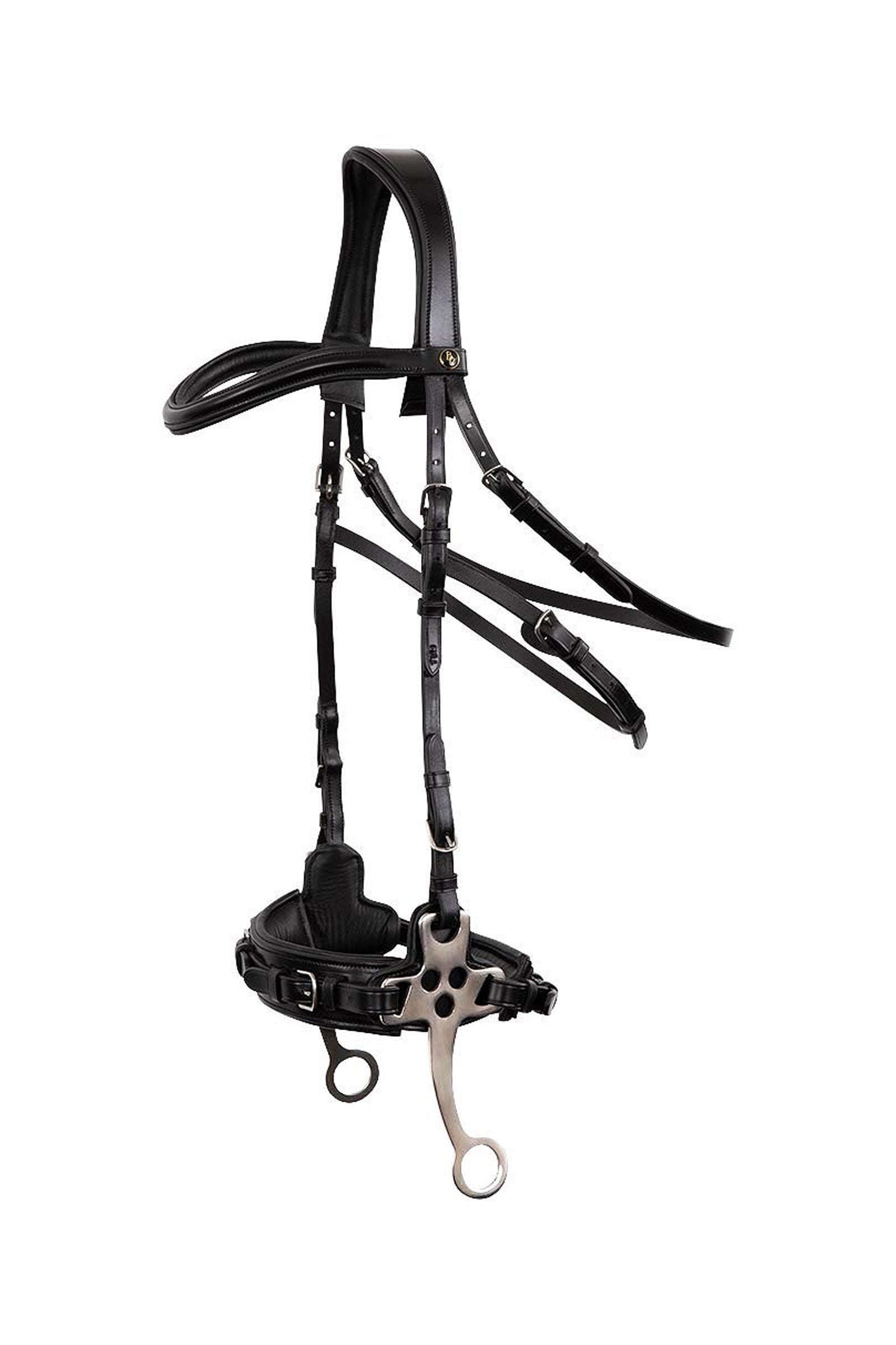BR Lydney Anatomical Hackamore Filetes y Bocados