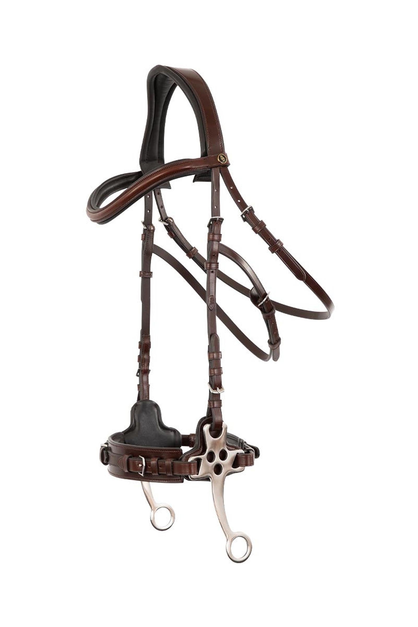 BR Lydney Anatomical Hackamore Filetes y Bocados