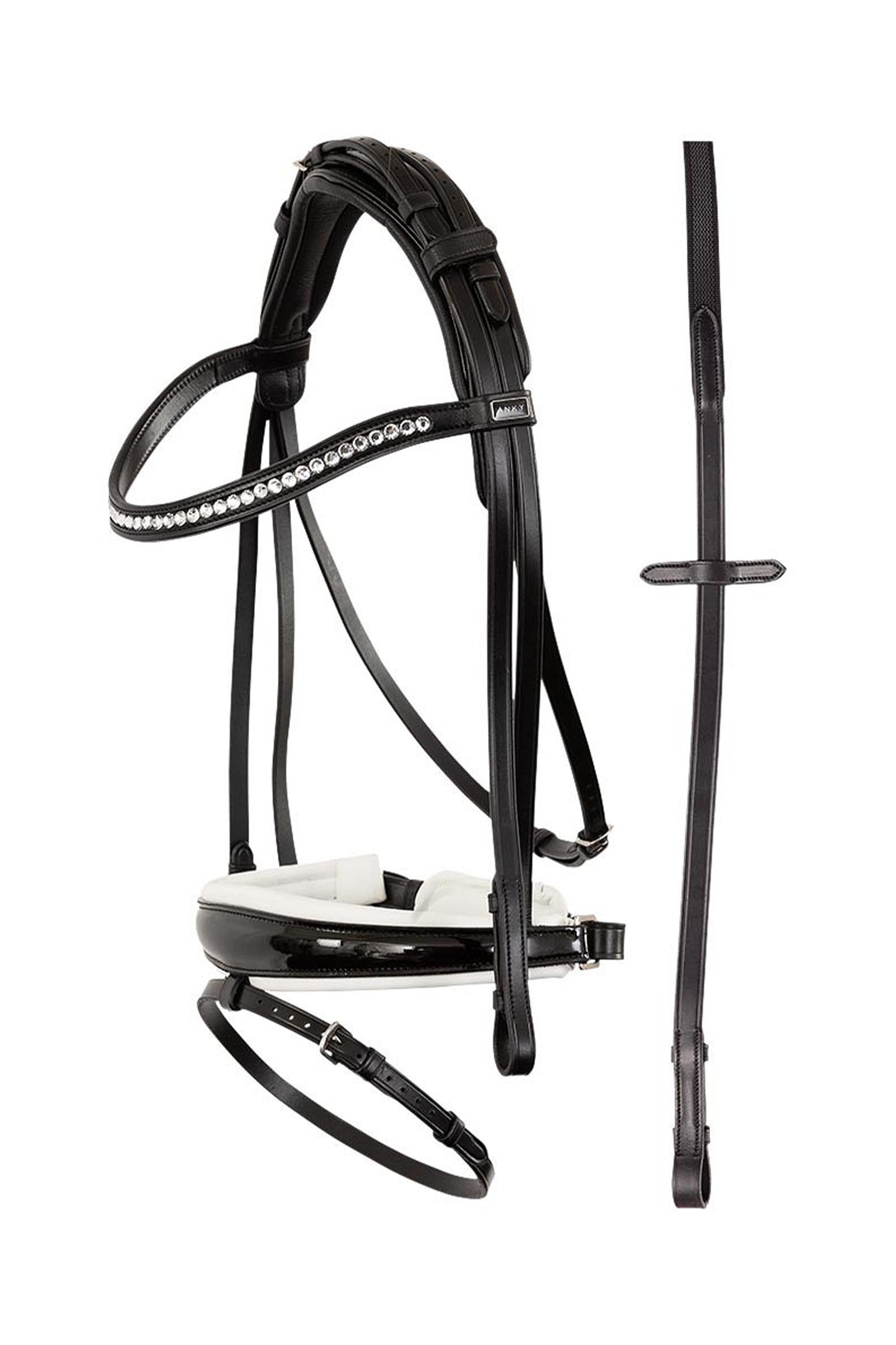 Anky ANKY Anatomic Bridle With Crown Buckle & Reins Cabezadas de montar & Riendas