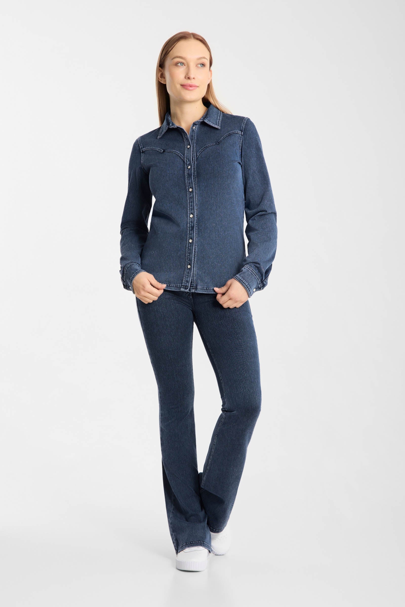 Horze Ulrika Women´s Western Shirt Women’s Riding Clothing