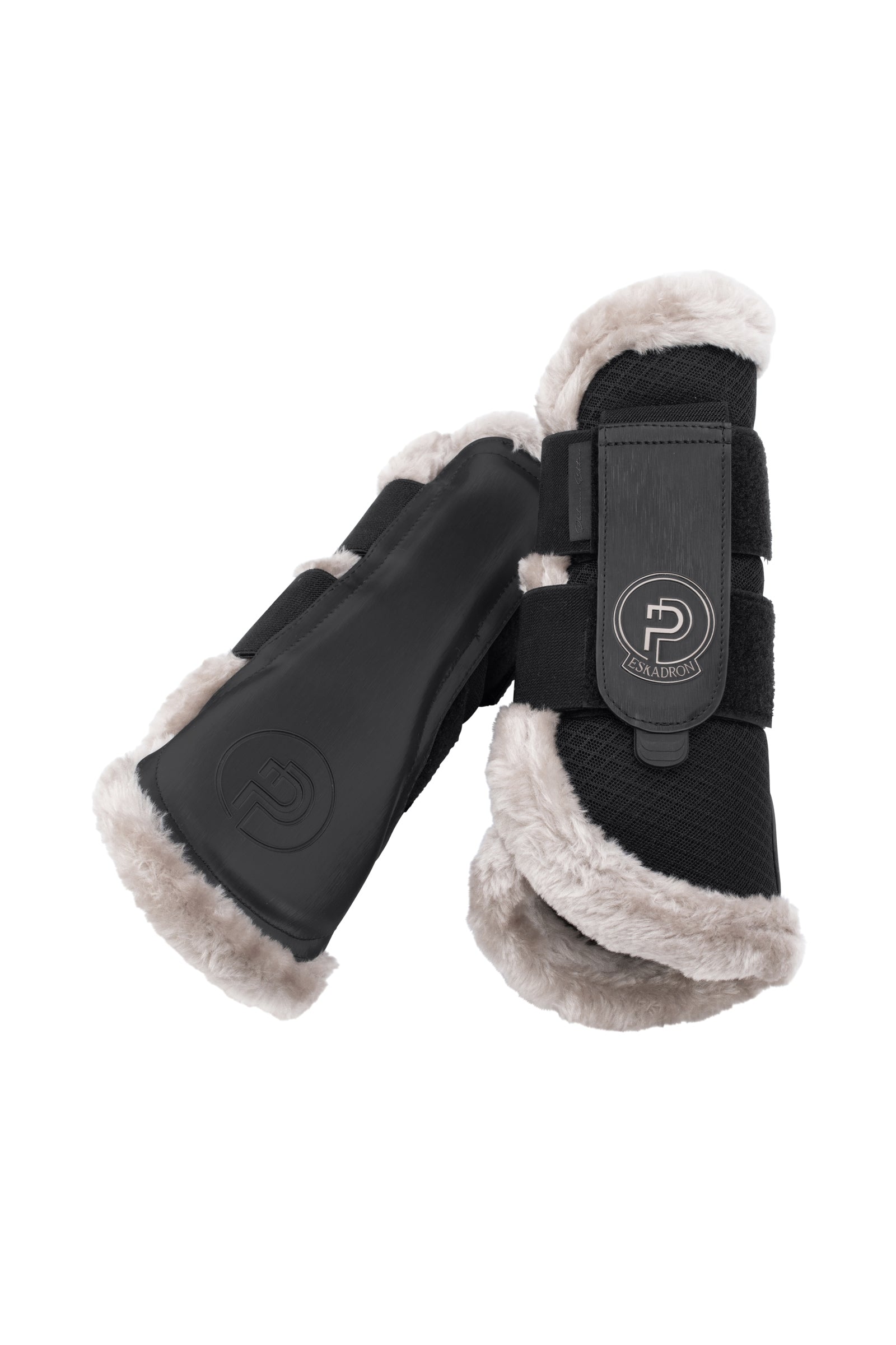 Eskadron Platinum 25 Mesh Botas de Tendón de Piel Sintética Leg Protection & Hoof Protection for Horses