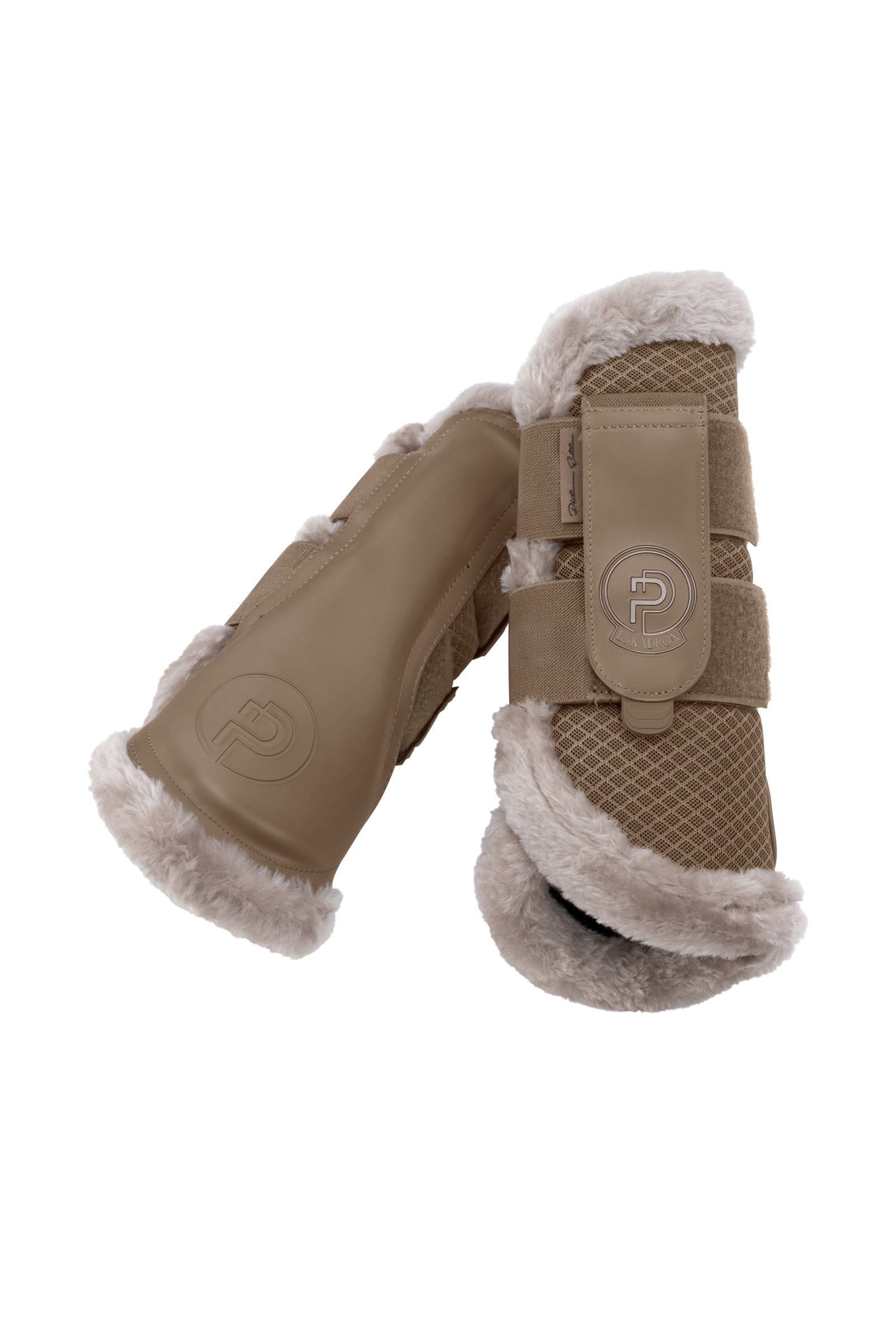 Eskadron Platinum 25 Mesh Botas de Tendón de Piel Sintética Leg Protection & Hoof Protection for Horses