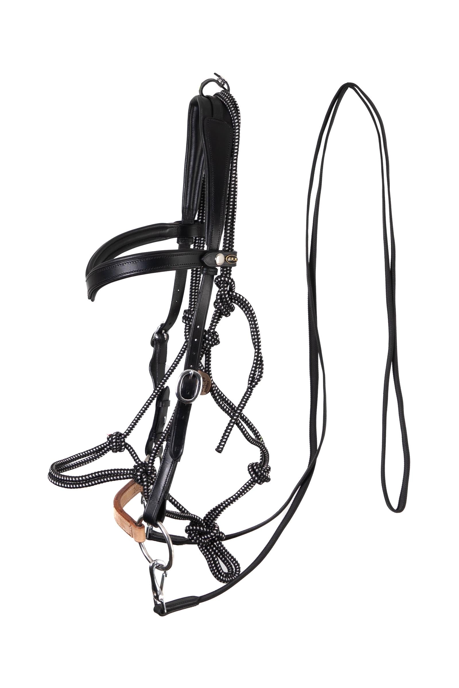 F.R.A. Freedom Riding Articles Brida combinada Campari, sin bocado Cabezadas de montar & Riendas