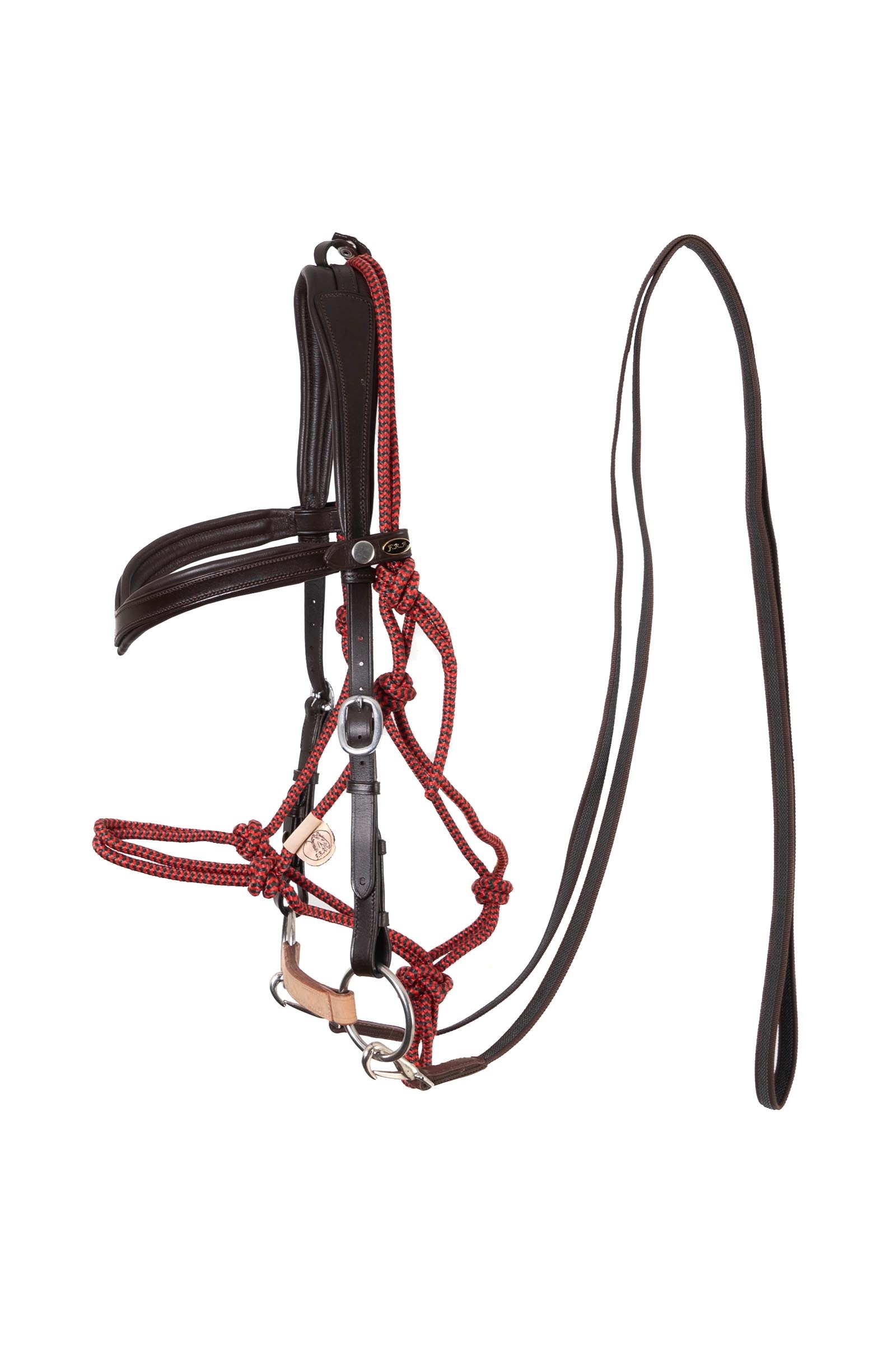 F.R.A. Freedom Riding Articles Brida combinada Campari, sin bocado Cabezadas de montar & Riendas