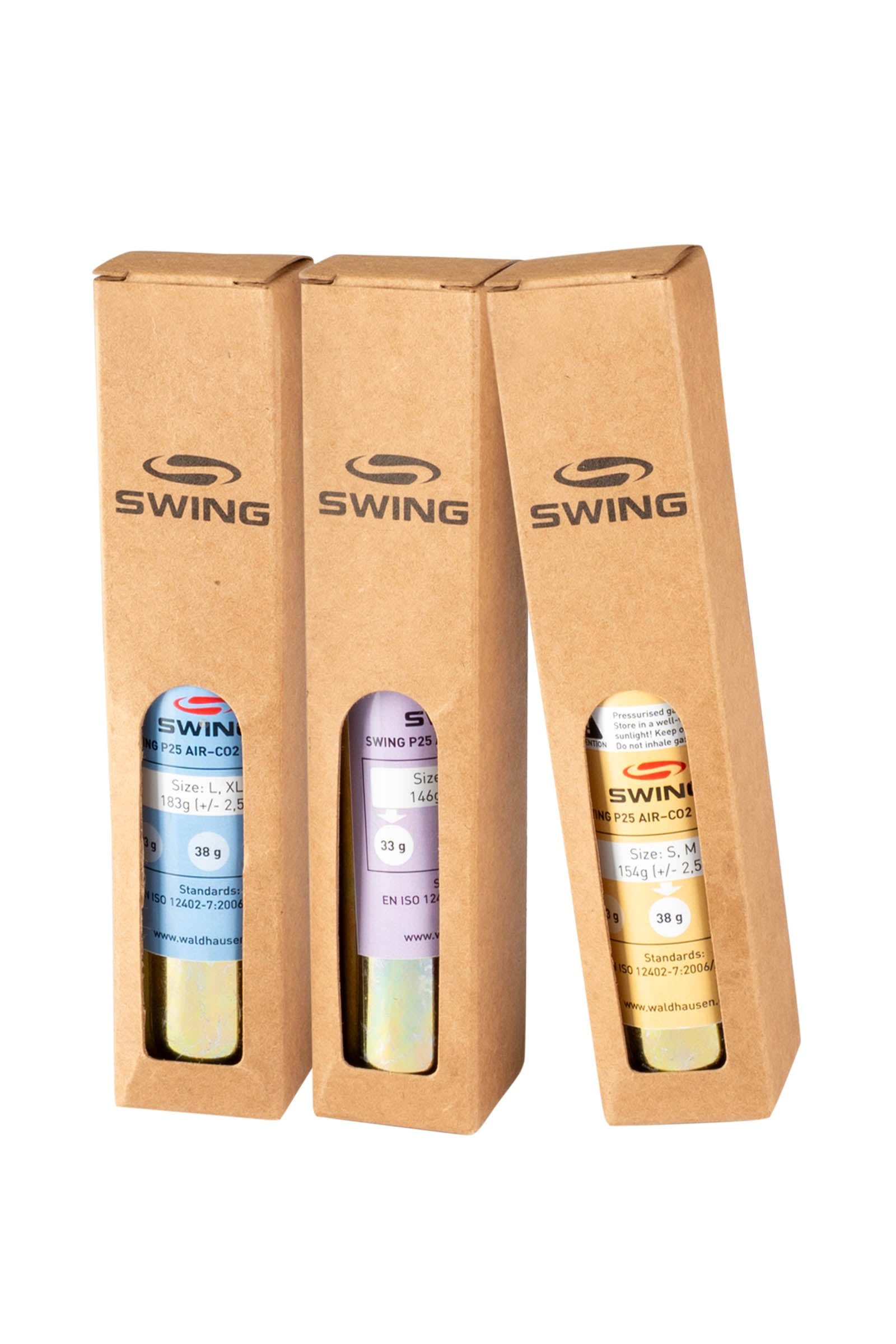 SWING Cartridge CO2 for SWING P25 AIR, L, XL, 45g Equipamiento Seguridad