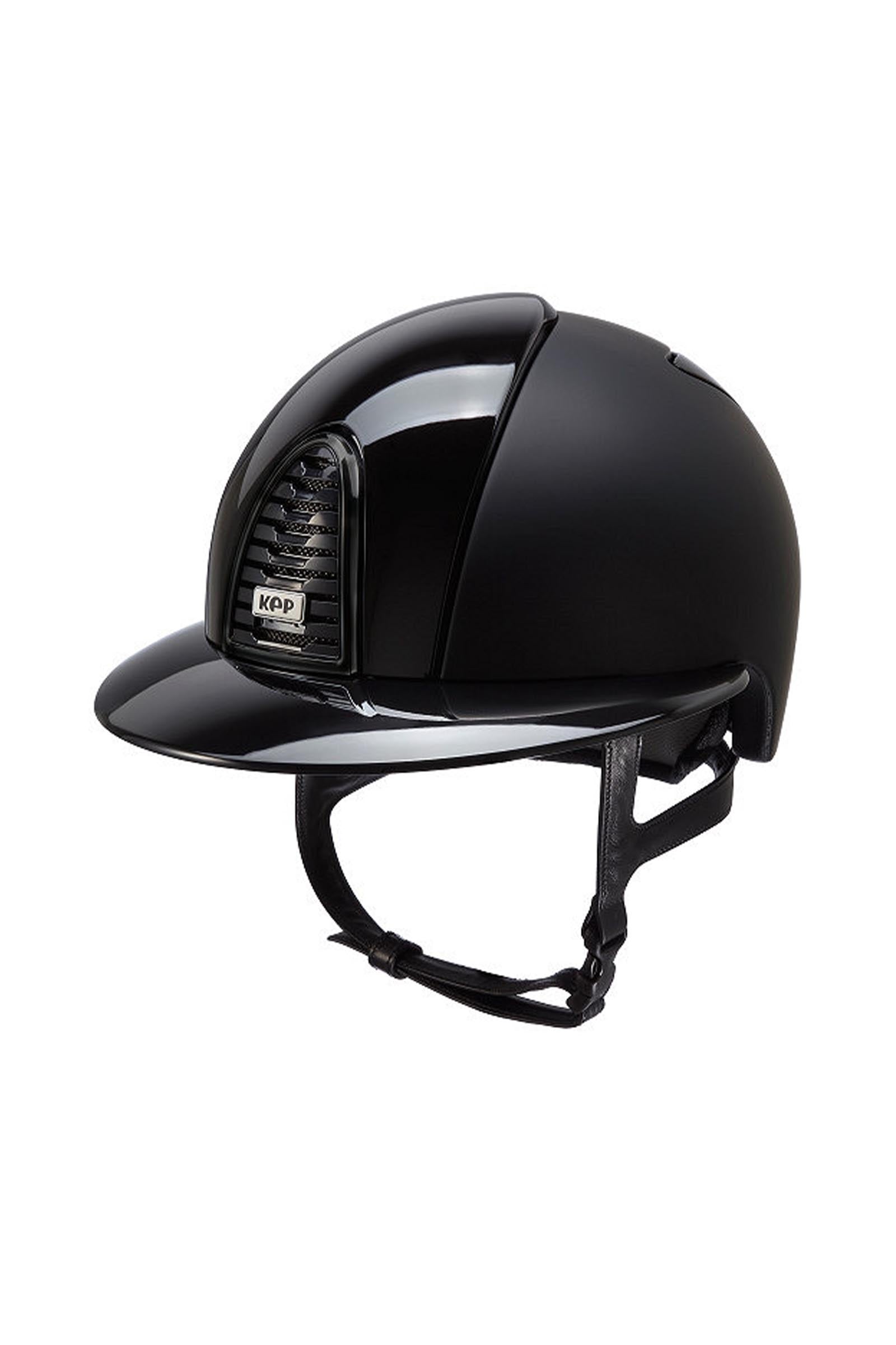 KEP Helmets KEP Cromo 2.0 Textile/Polish Polo Riding Helmet With Extra Visor, App Compatible Equipamiento Seguridad