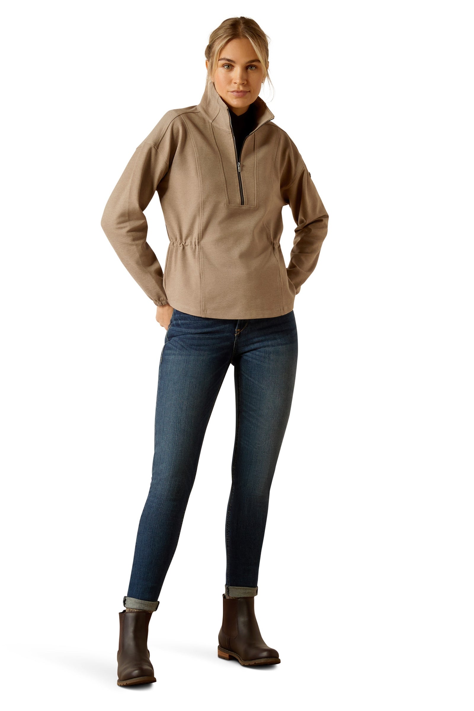 Ariat Ryeland 1/2 Zip Sweatshirt Women’s Riding Clothing