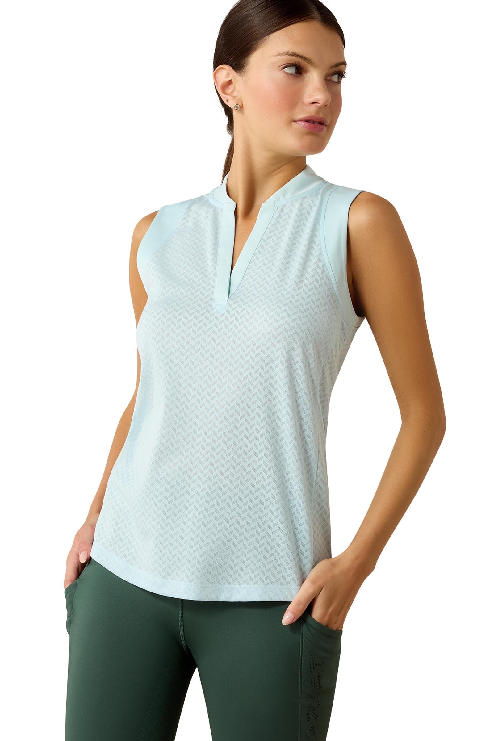 Ariat Mesa capa base sin mangas para mujer Ropa Mujer