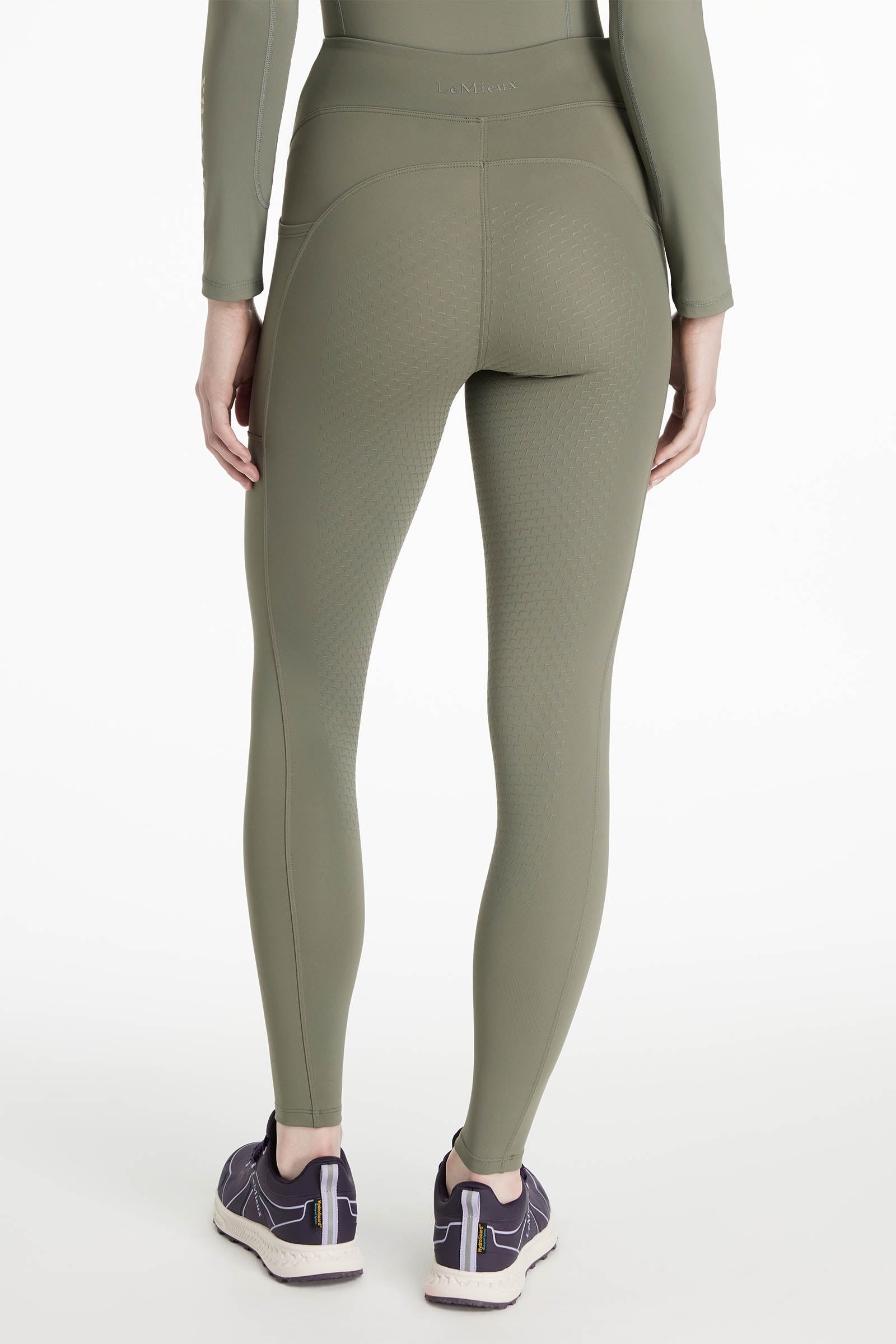 LeMieux Natalie pantalón de equitación para mujer afelpado con grip completo Womens Breeches