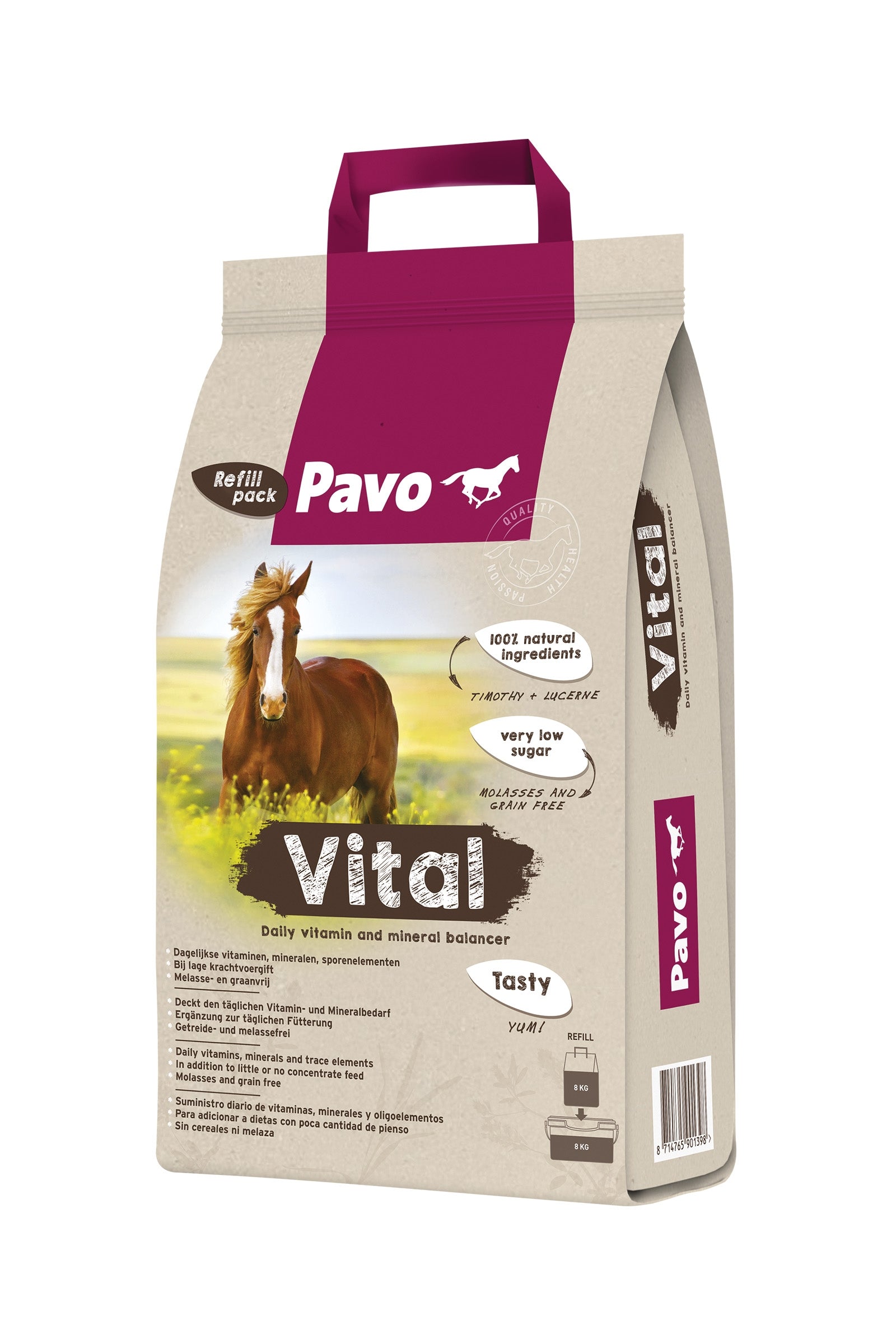 Pavo Recarga Vital 8 kg Horse Feed & Nutrition