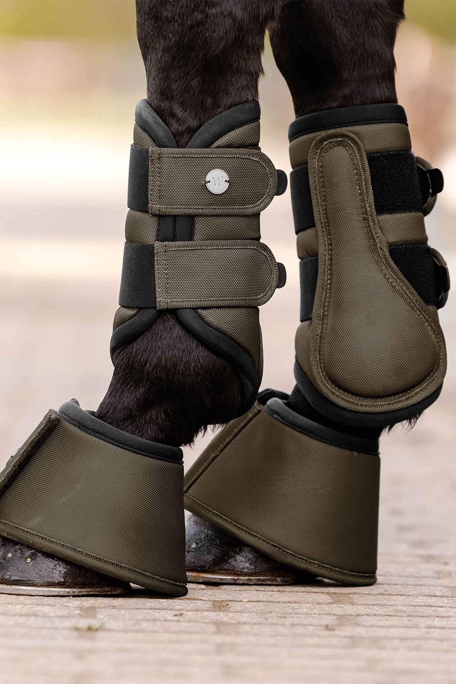 Waldhausen Comfort Fit Tendon Boots Leg Protection & Hoof Protection for Horses