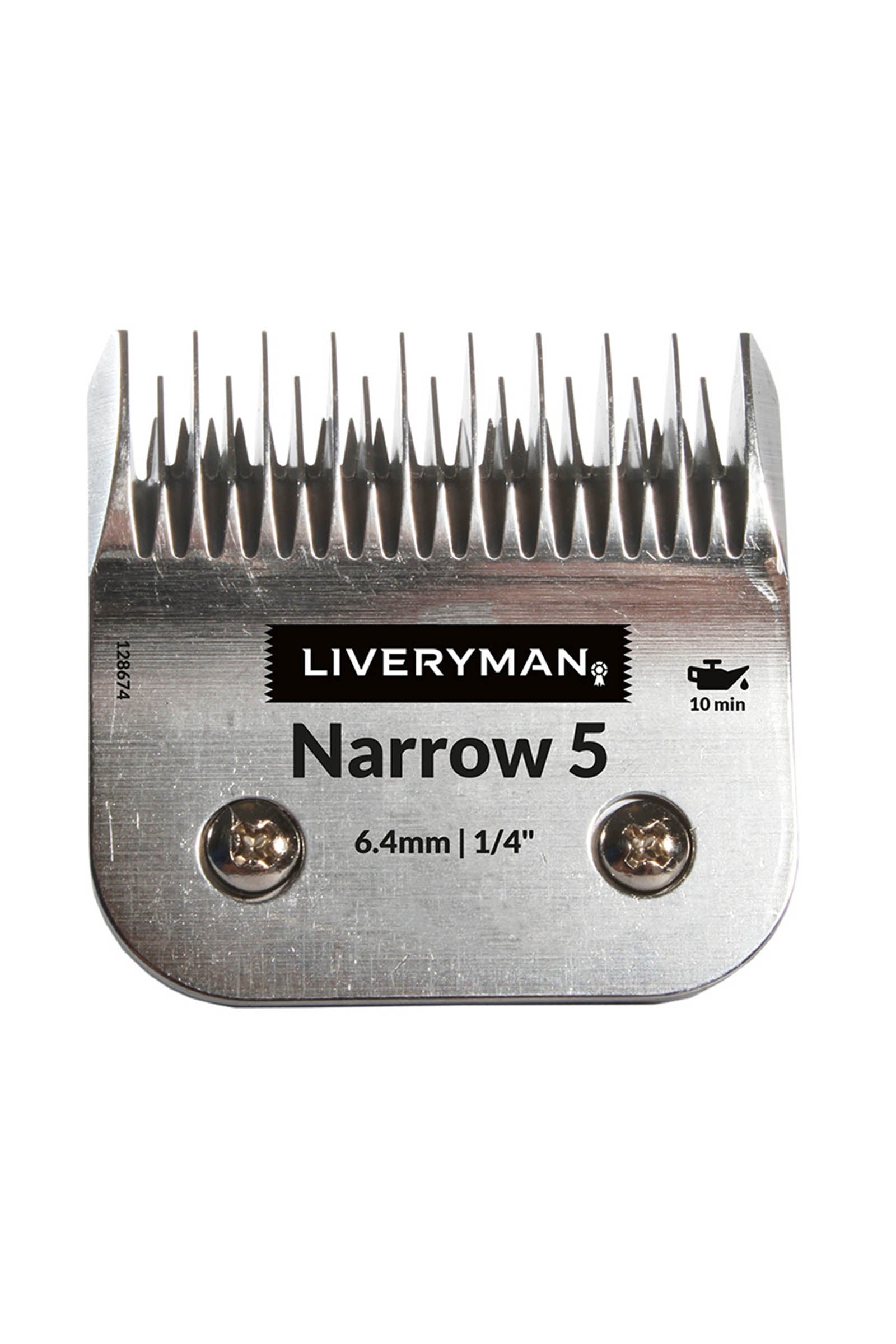 Liveryman A5 Blade Narrow 5 Skip Tooth, 6.4 mm Esquilado & Recortes
