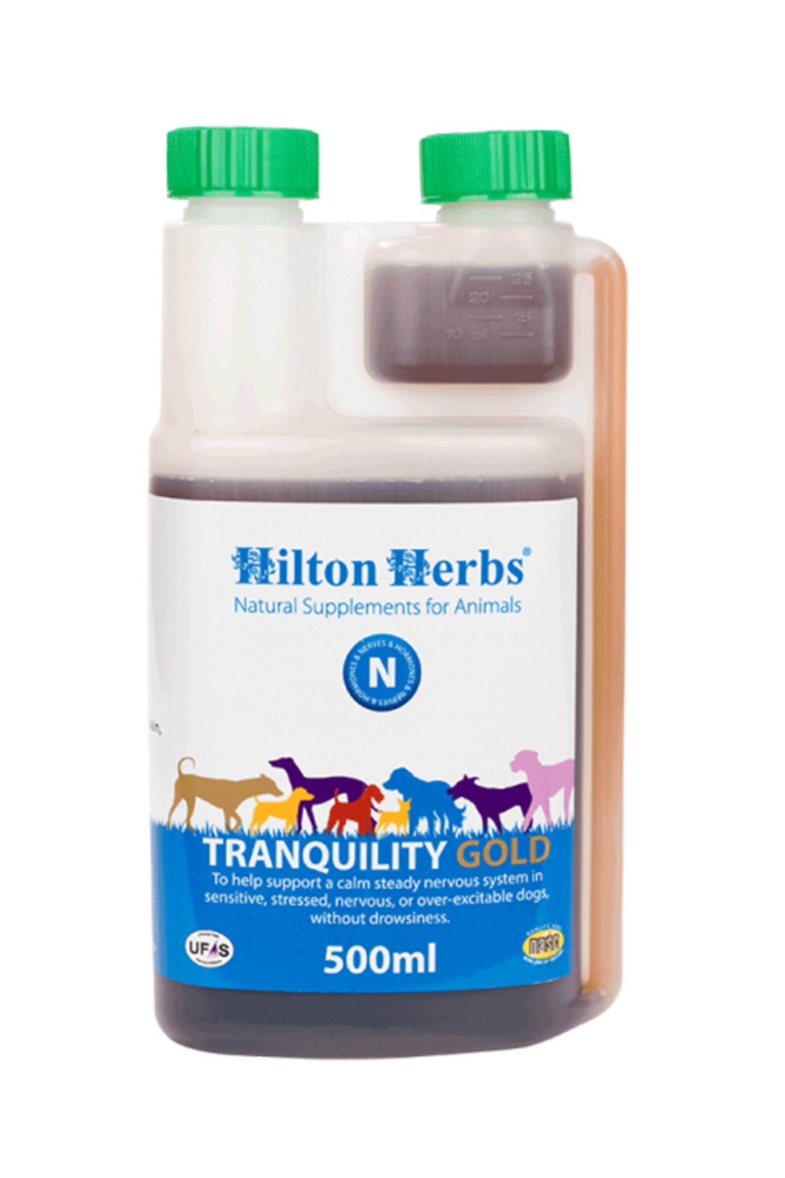 Hilton Herbs Hilton Hierbas Tranquilidad Oro, 500ml Perro