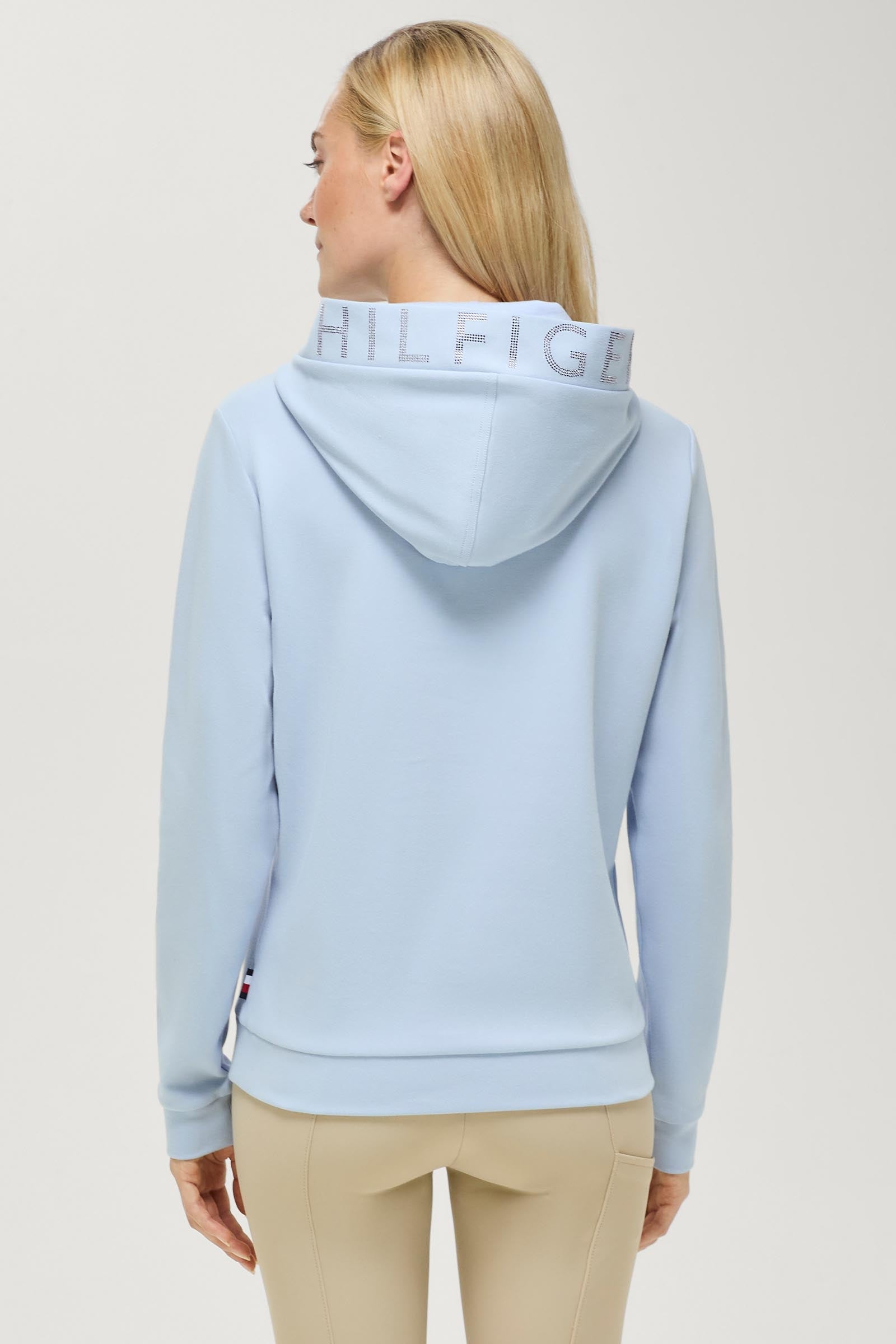 Tommy Hilfiger Equestrian Hollywood Women's Rhinestone Hoodie Women’s Riding Clothing