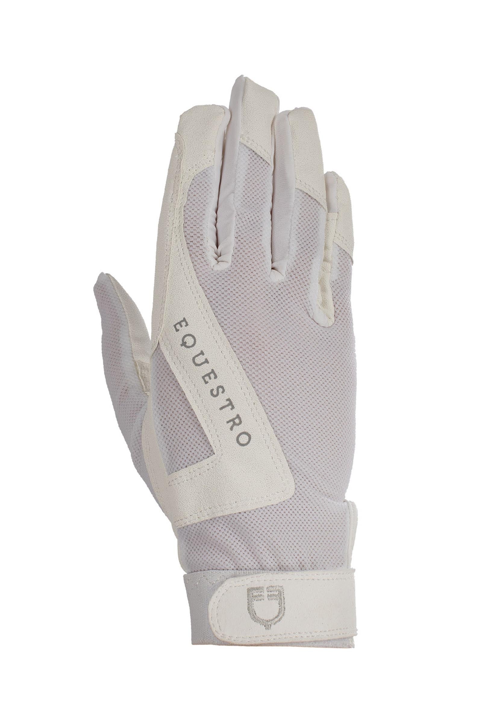 Equestro Gloves in Technical Fabric Riding Gloves