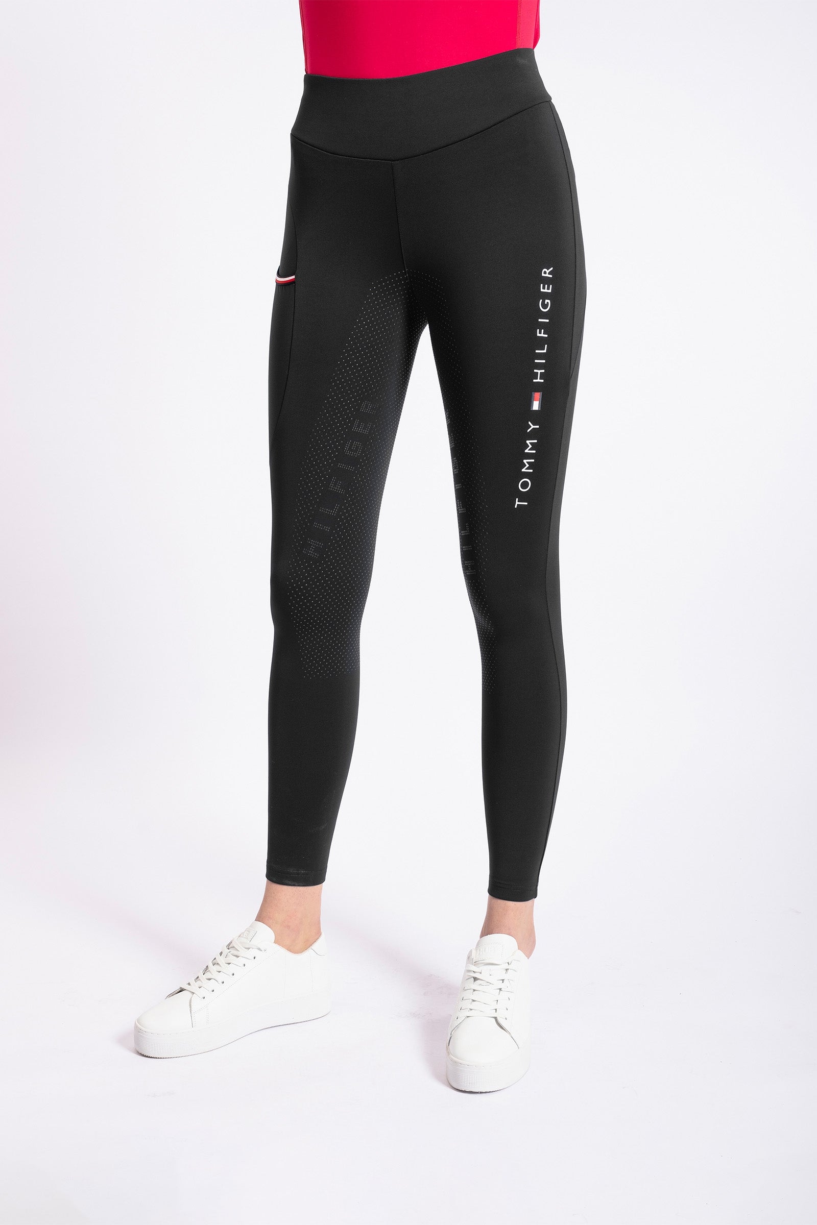 Tommy Hilfiger Equestrian Elmira Mallas de invierno para mujer con agarre completo Ridign Womens Breeches