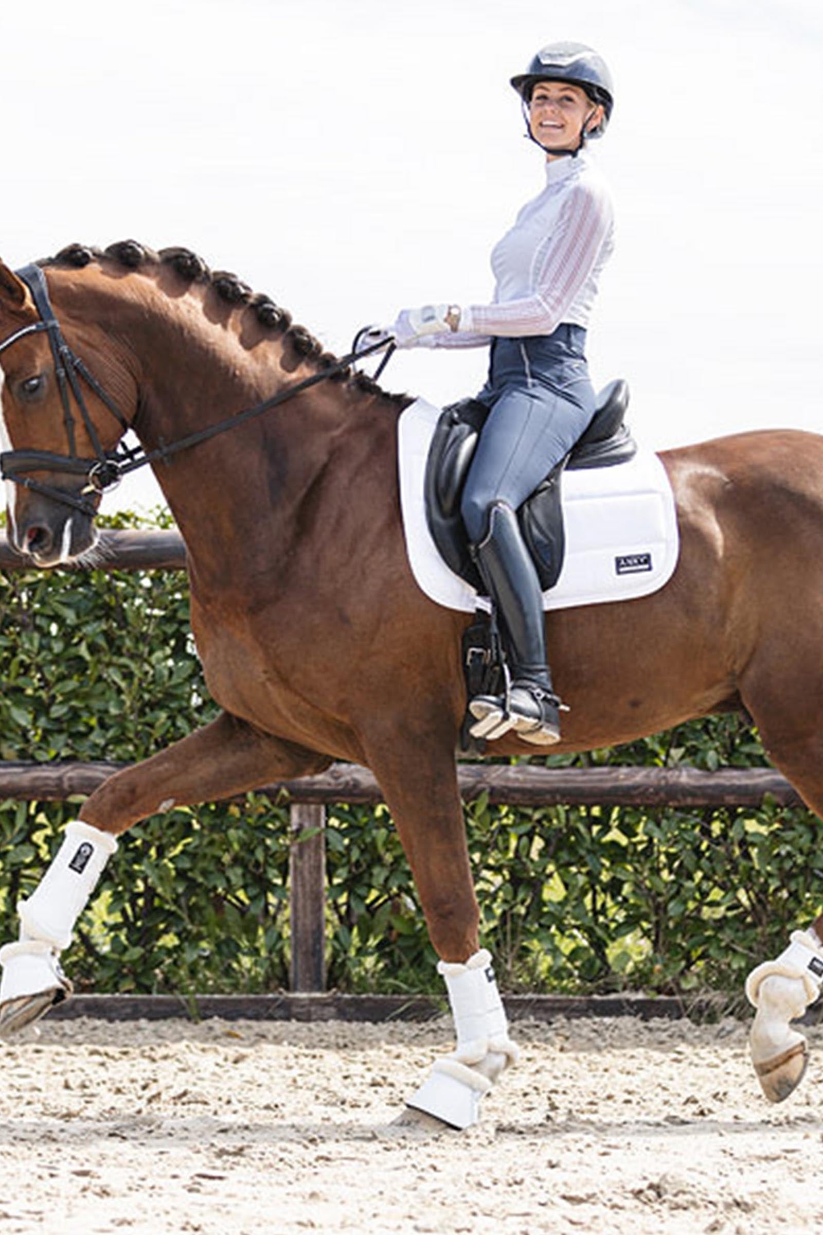 Anky ANKY Bell Boots With Neoprene Lining & Faux Fur Leg Protection & Hoof Protection for Horses