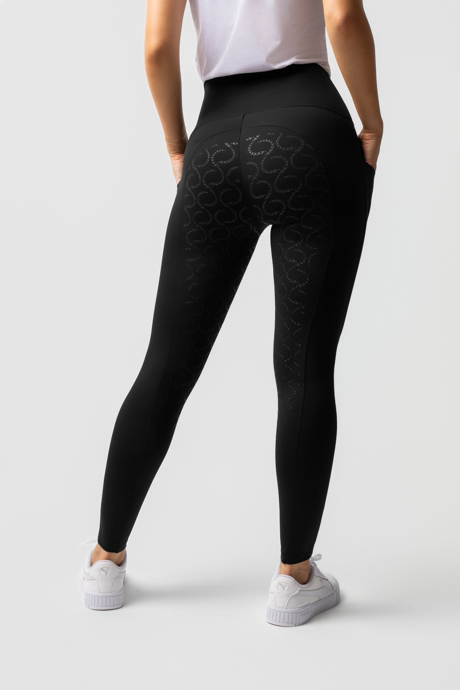 Horze Gillian Leggings térmicas para mujer con agarre total Womens Breeches