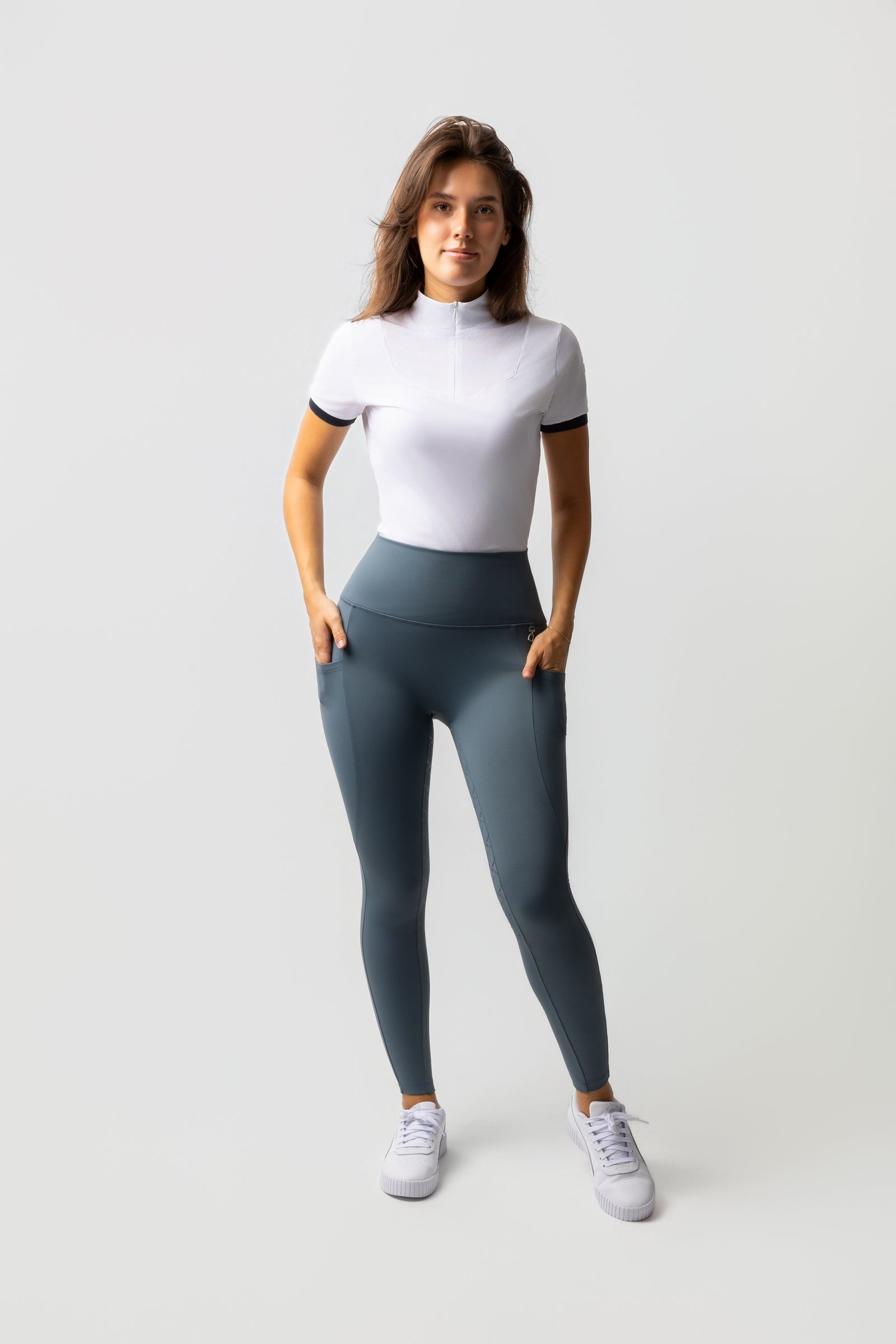 Horze Gillian Women's Thermo Fullgrip Tights Womens Breeches