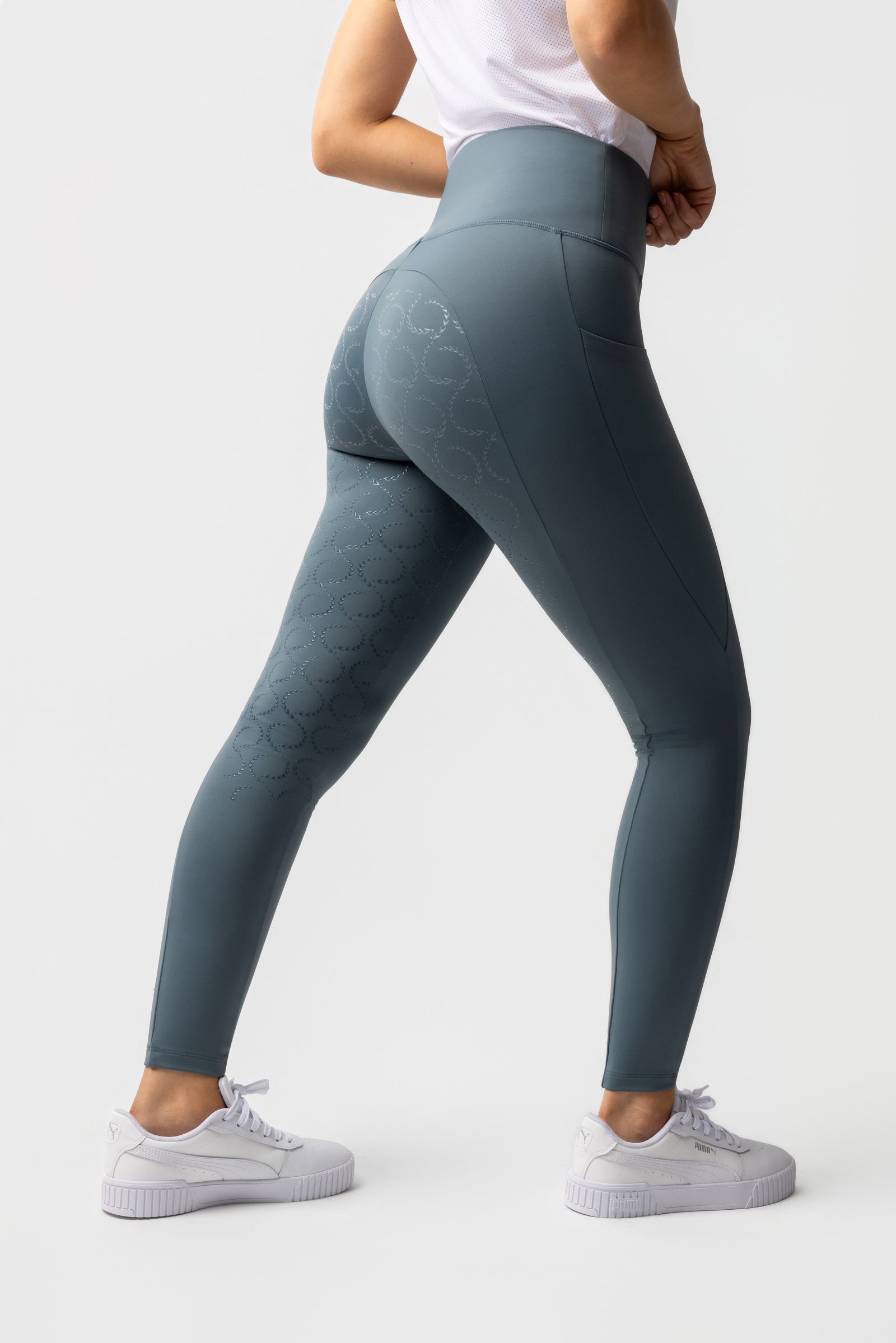 Horze Gillian Leggings térmicas para mujer con agarre total Womens Breeches