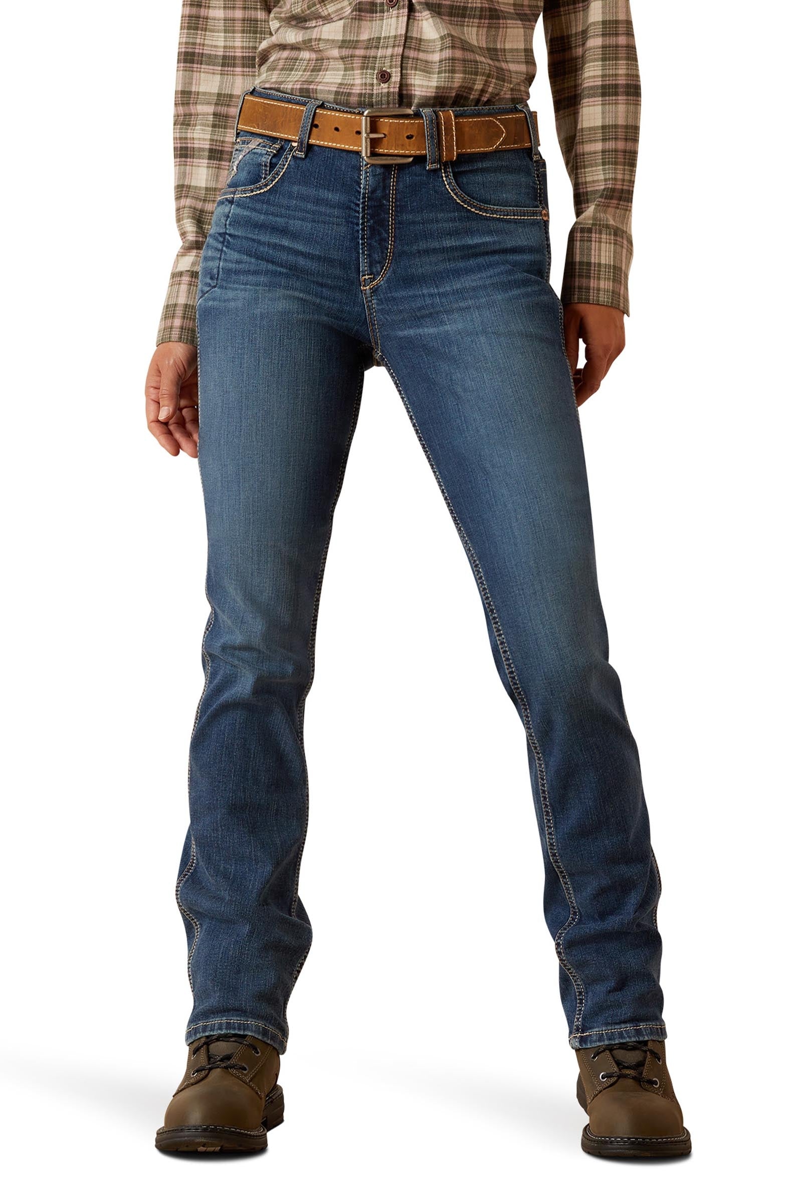 Ariat Rebar HR Riveter Straight Vaqueros rectos para mujer Womens Breeches