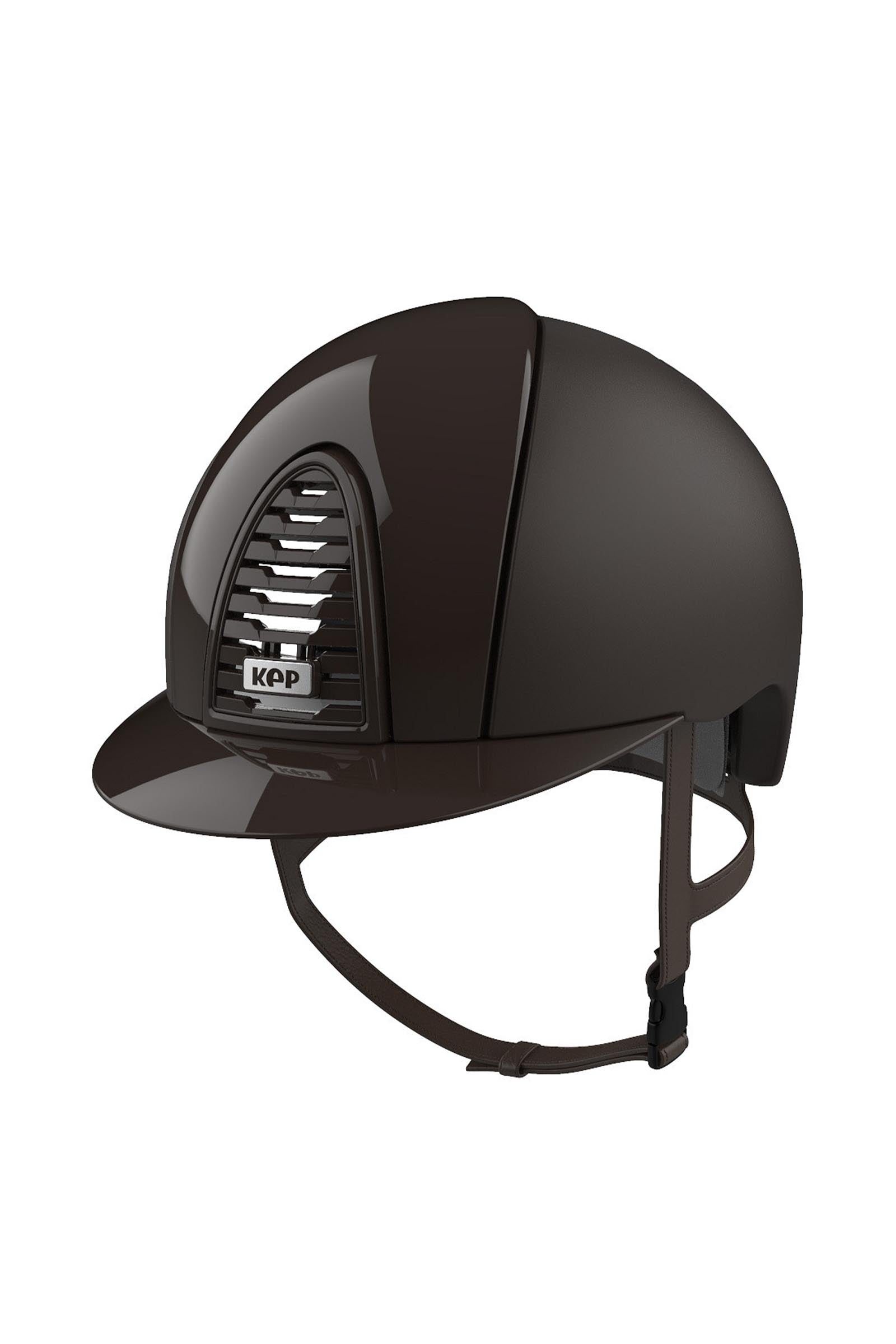 KEP Helmets KEP Cromo 2.0 Textile/Polish Riding Helmet With Extra Visor, App Compatible Equipamiento Seguridad