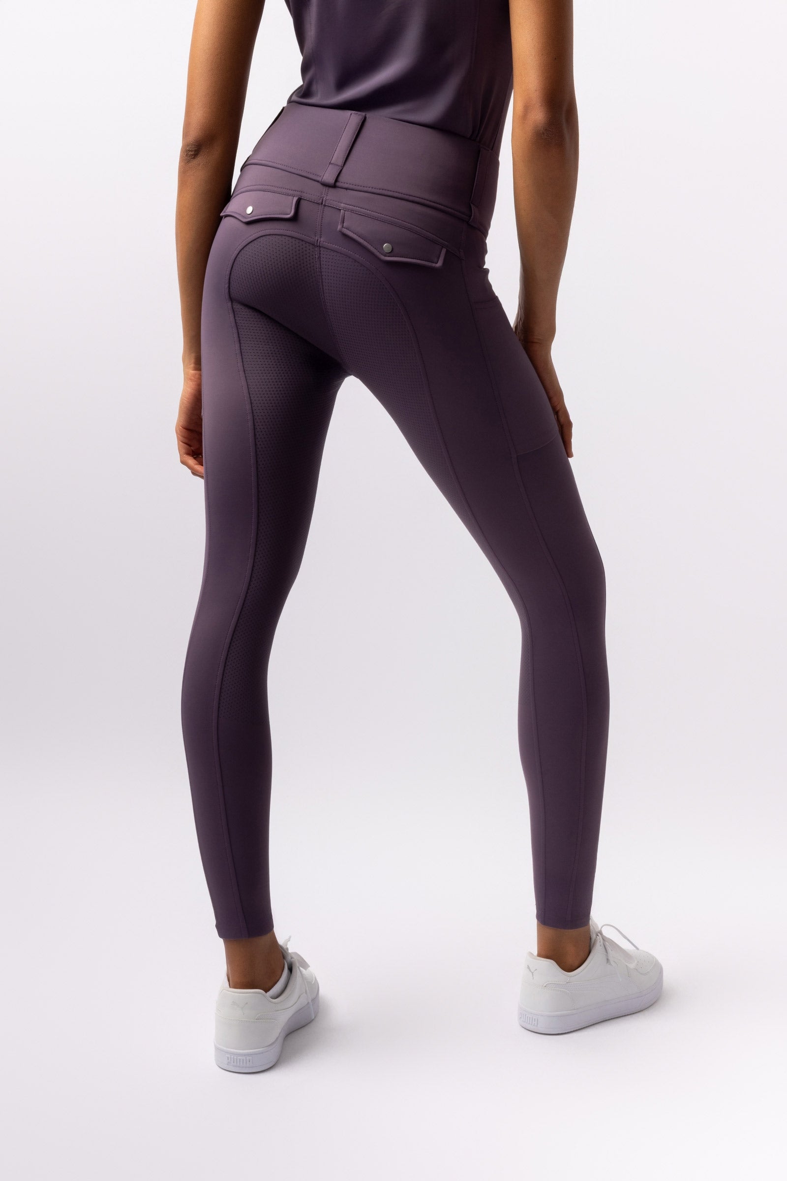 Horze Anya mallas de equitación para mujer con asiento completo de silicona UPF 50+ Womens Breeches