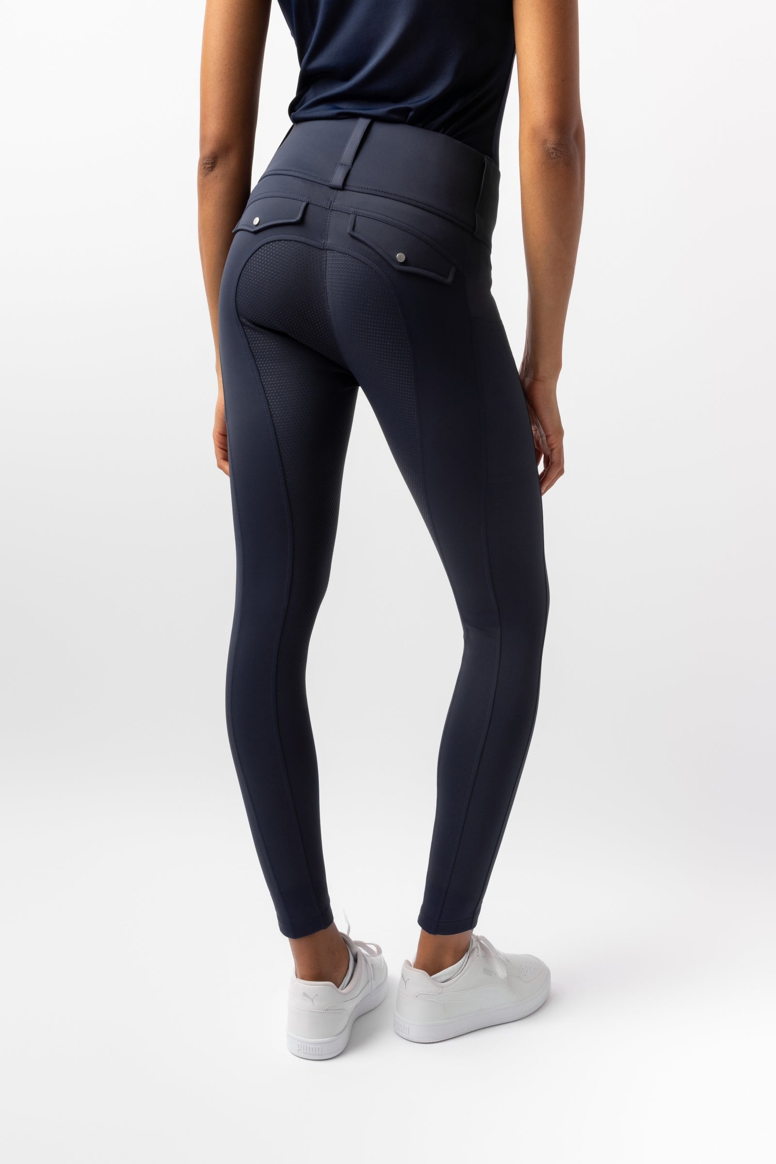 Horze Anya mallas de equitación para mujer con asiento completo de silicona UPF 50+ Womens Breeches