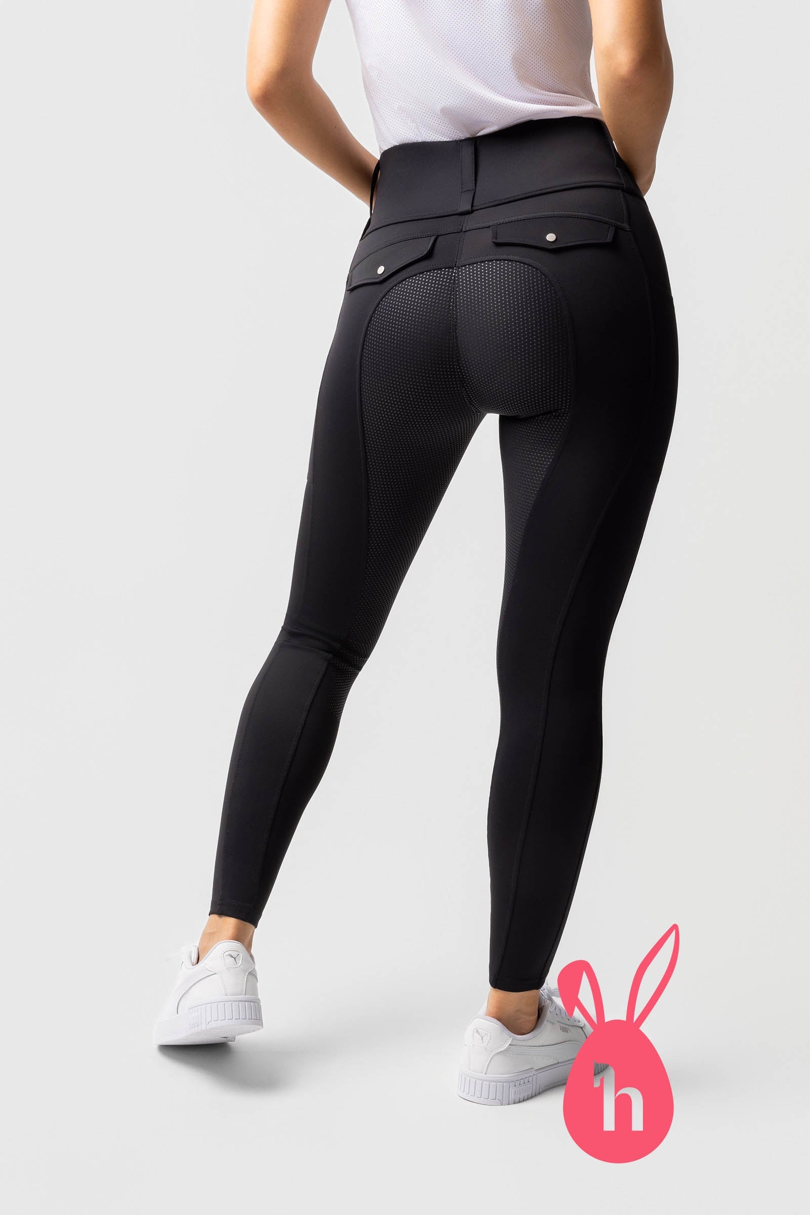 Horze Anya mallas de equitación para mujer con asiento completo de silicona UPF 50+ Womens Breeches