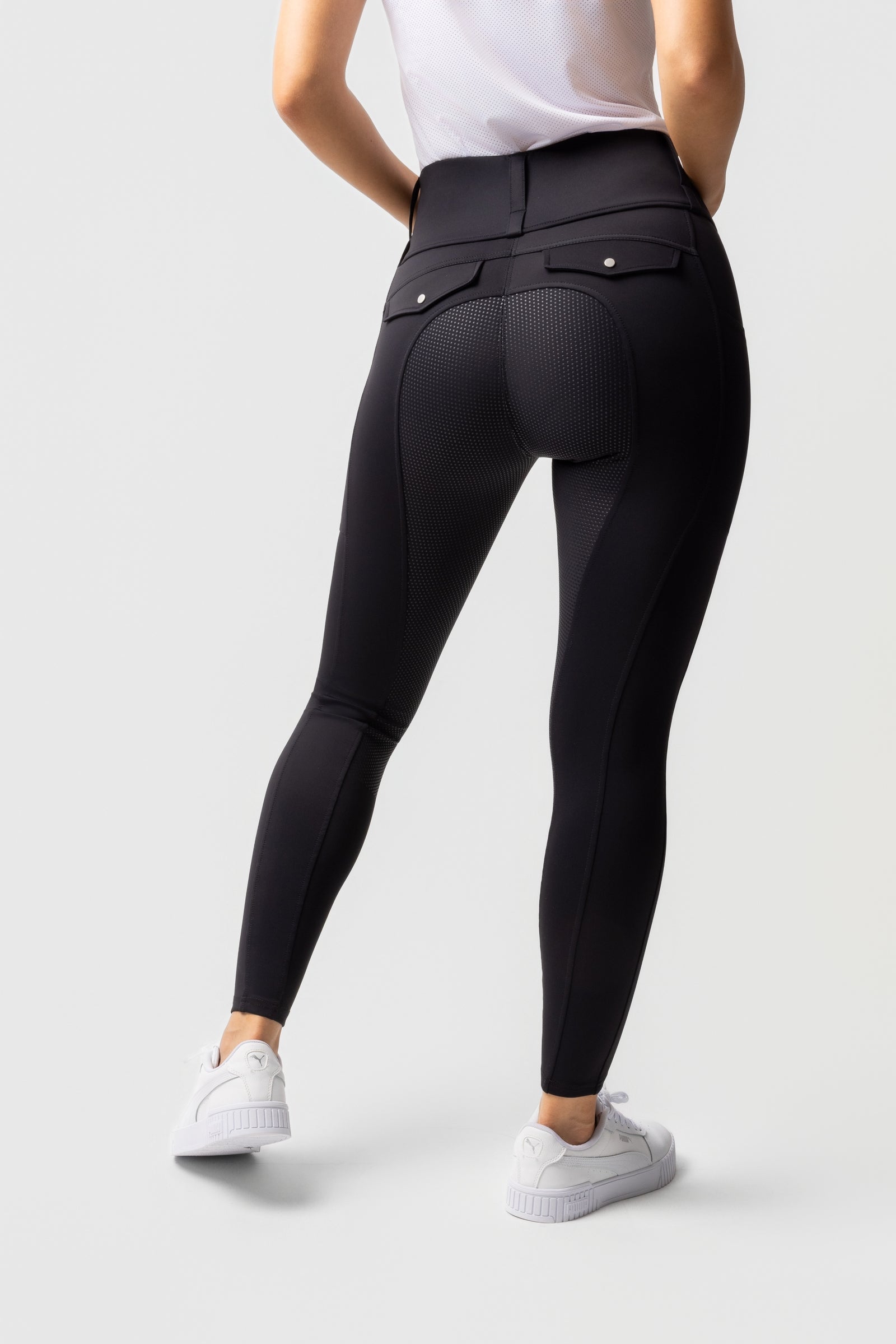 Horze Anya mallas de equitación para mujer con asiento completo de silicona UPF 50+ Womens Breeches