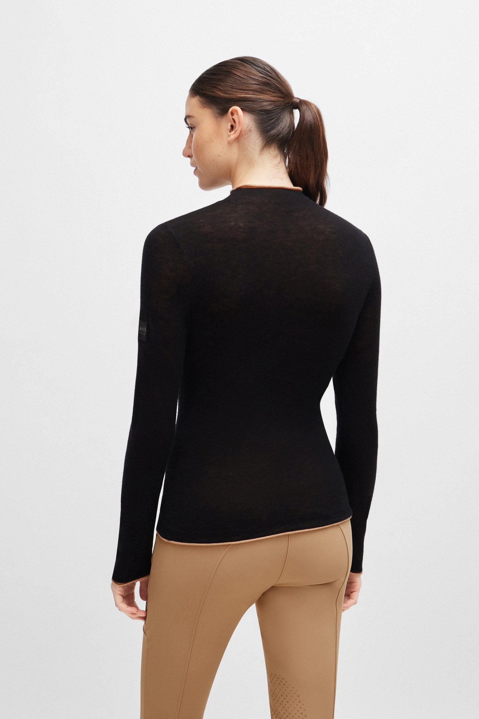 Boss May Soft Knit Turtleneck Women’s Riding Clothing