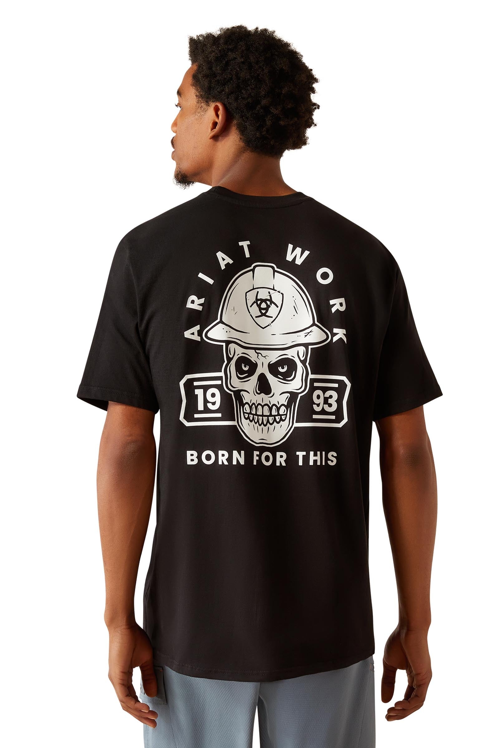 Ariat Rebar Cotton Strong Hardhead Camiseta para hombre Ropa Hombres