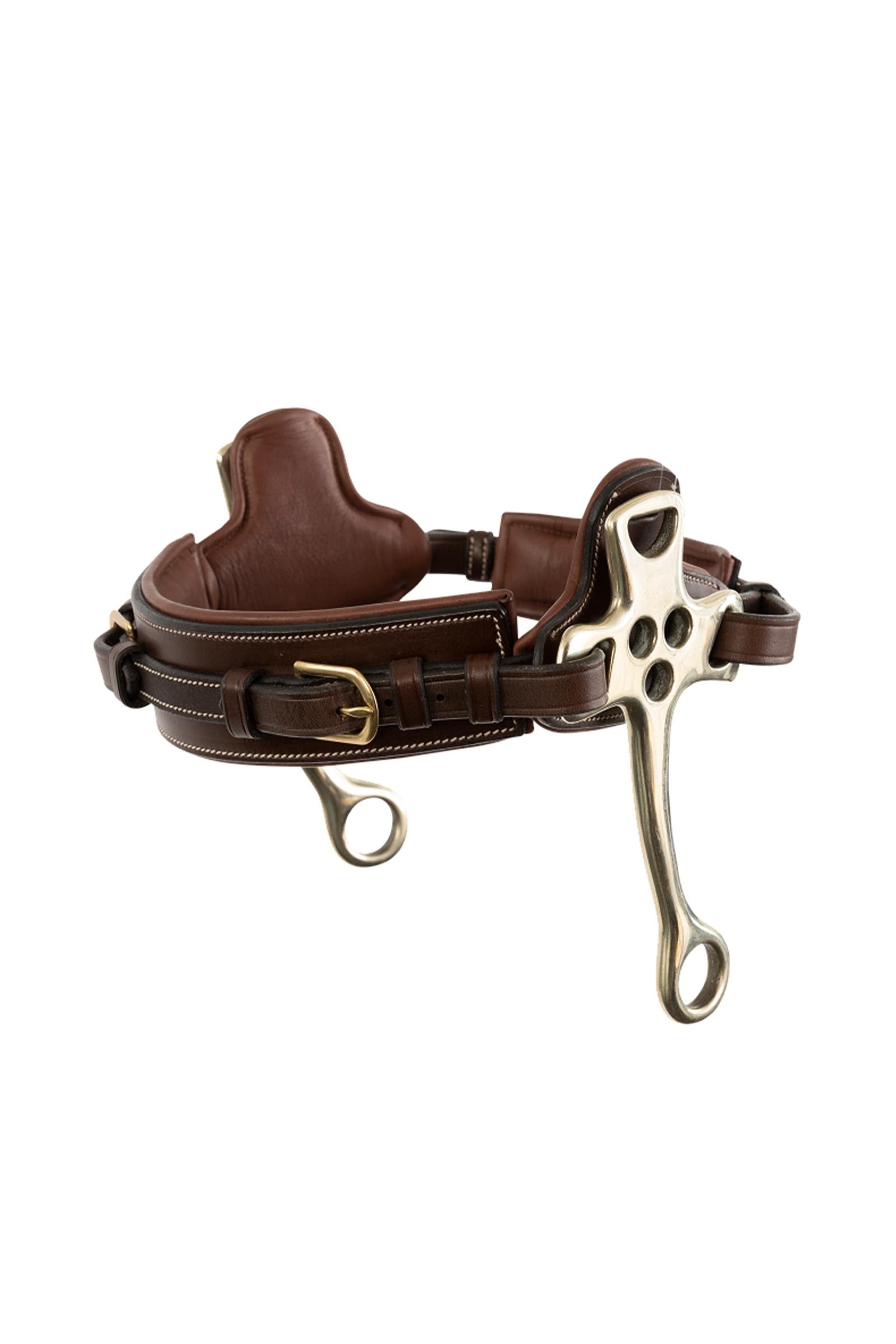 Trust Equestrian Hackamore Noseband with Cheeks 16 Cm Cabezadas de montar & Riendas