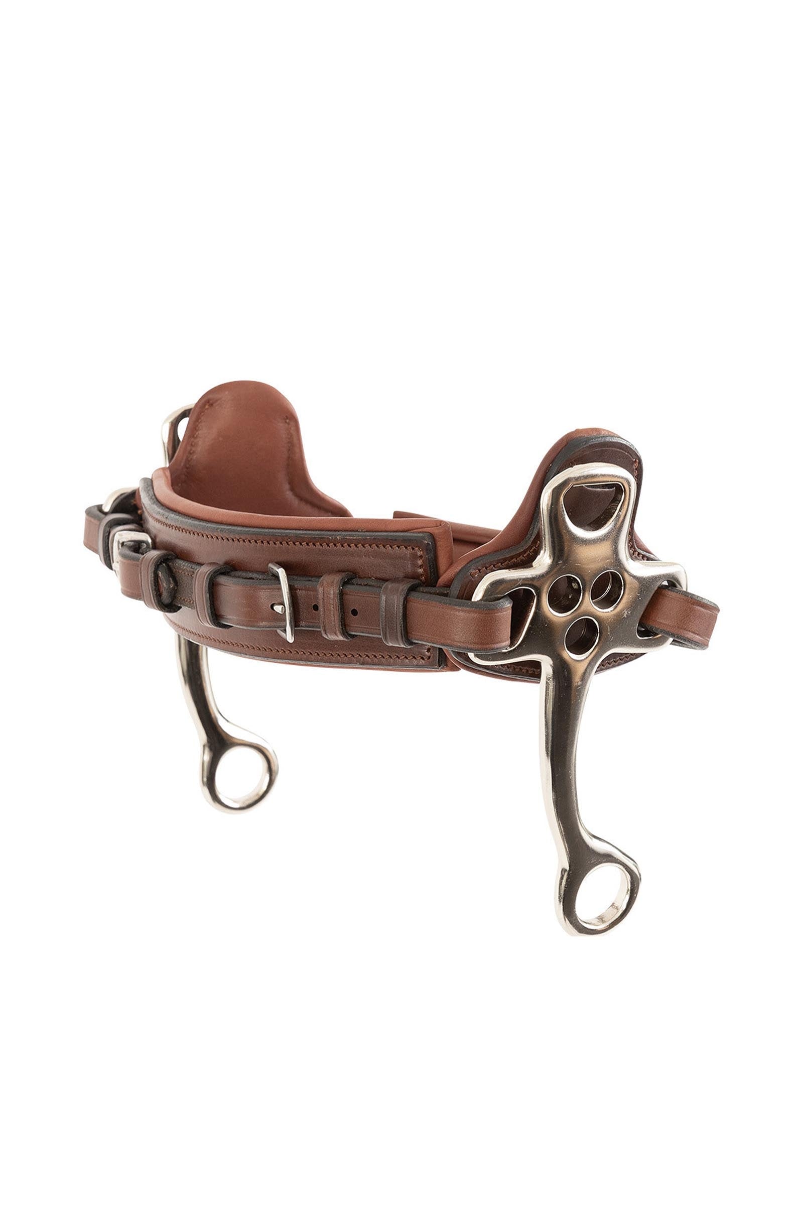 Trust Equestrian Hackamore Noseband with Cheeks 16 Cm Cabezadas de montar & Riendas