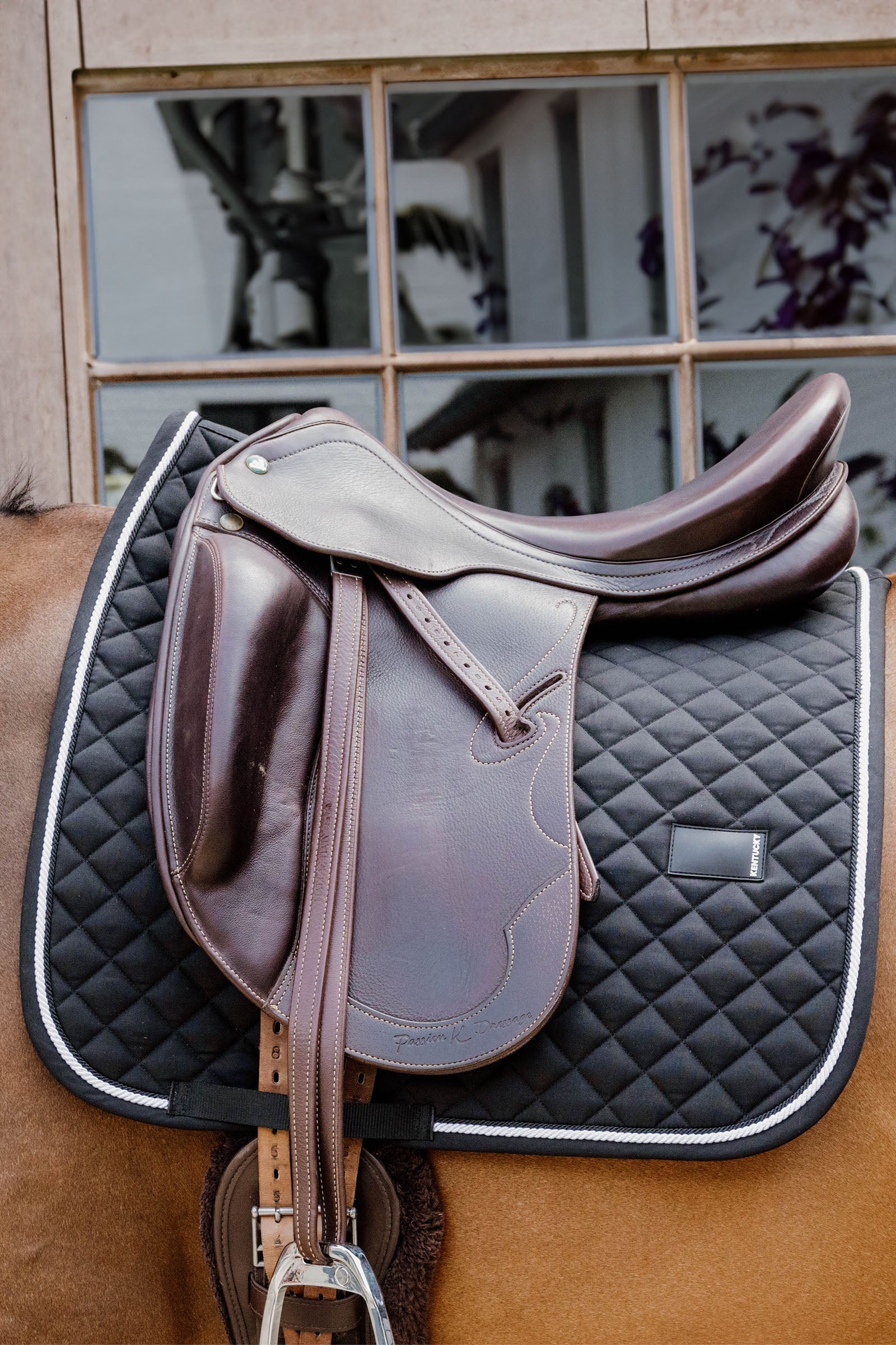 Kentucky Horsewear Dressage Saddle Pad diamond rope Saddle Pads