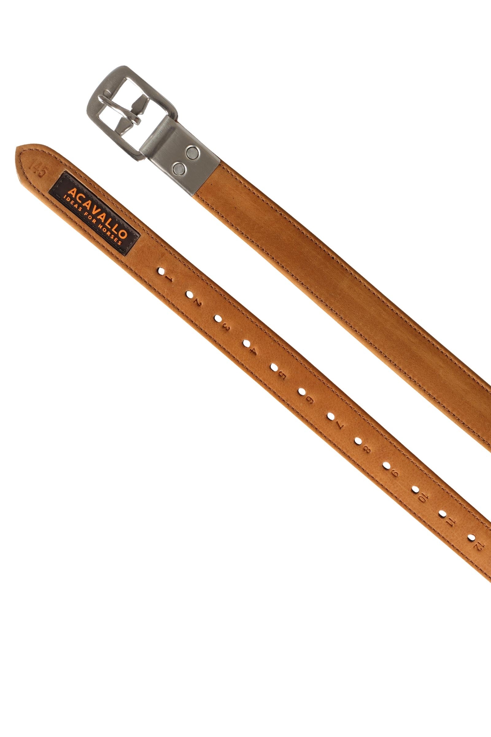 Acavallo Correas de estribo de piel de ternera con hebilla integrada Monturas & Cinchas