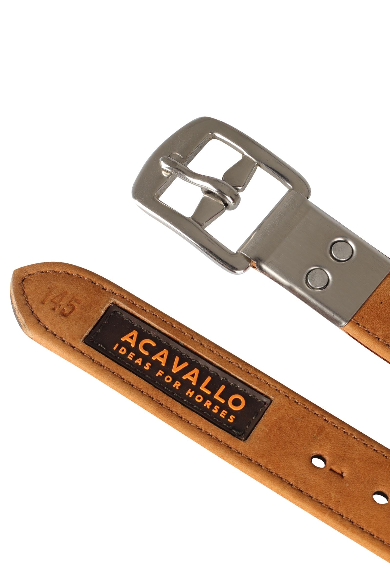 Acavallo Calfskin Stirrup Leathers With Encased Buckle Saddles, Girths & Stirrups