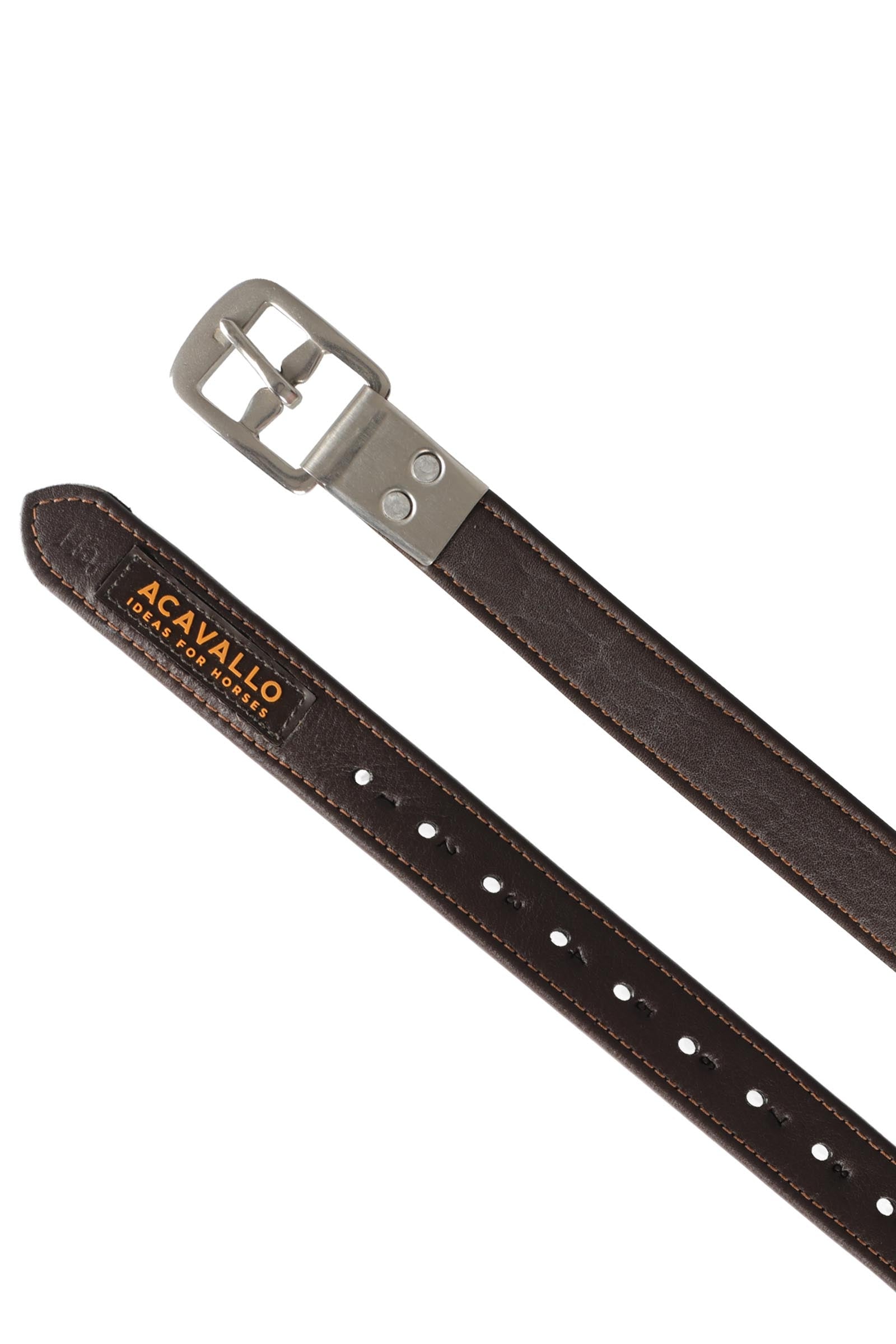 Acavallo Correas de estribo de piel de ternera con hebilla integrada Monturas & Cinchas