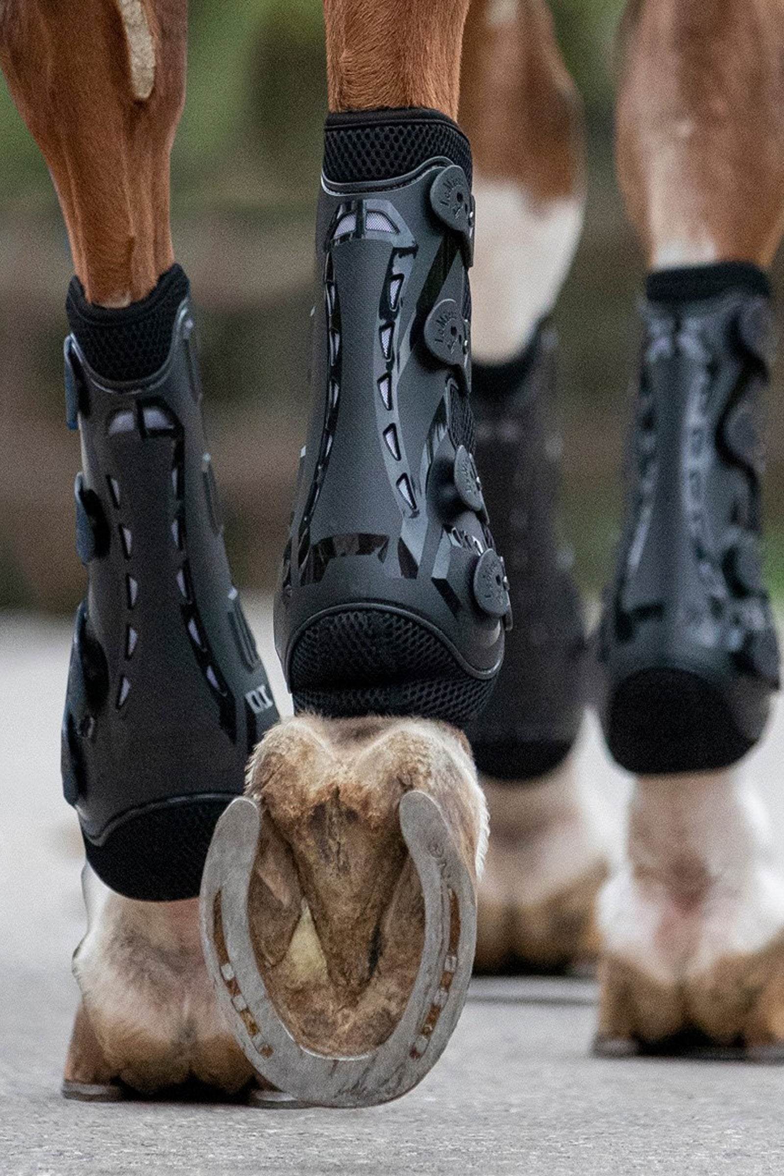 LeMieux Ultra Mesh Snug Boots, Hind Leg Protection & Hoof Protection for Horses