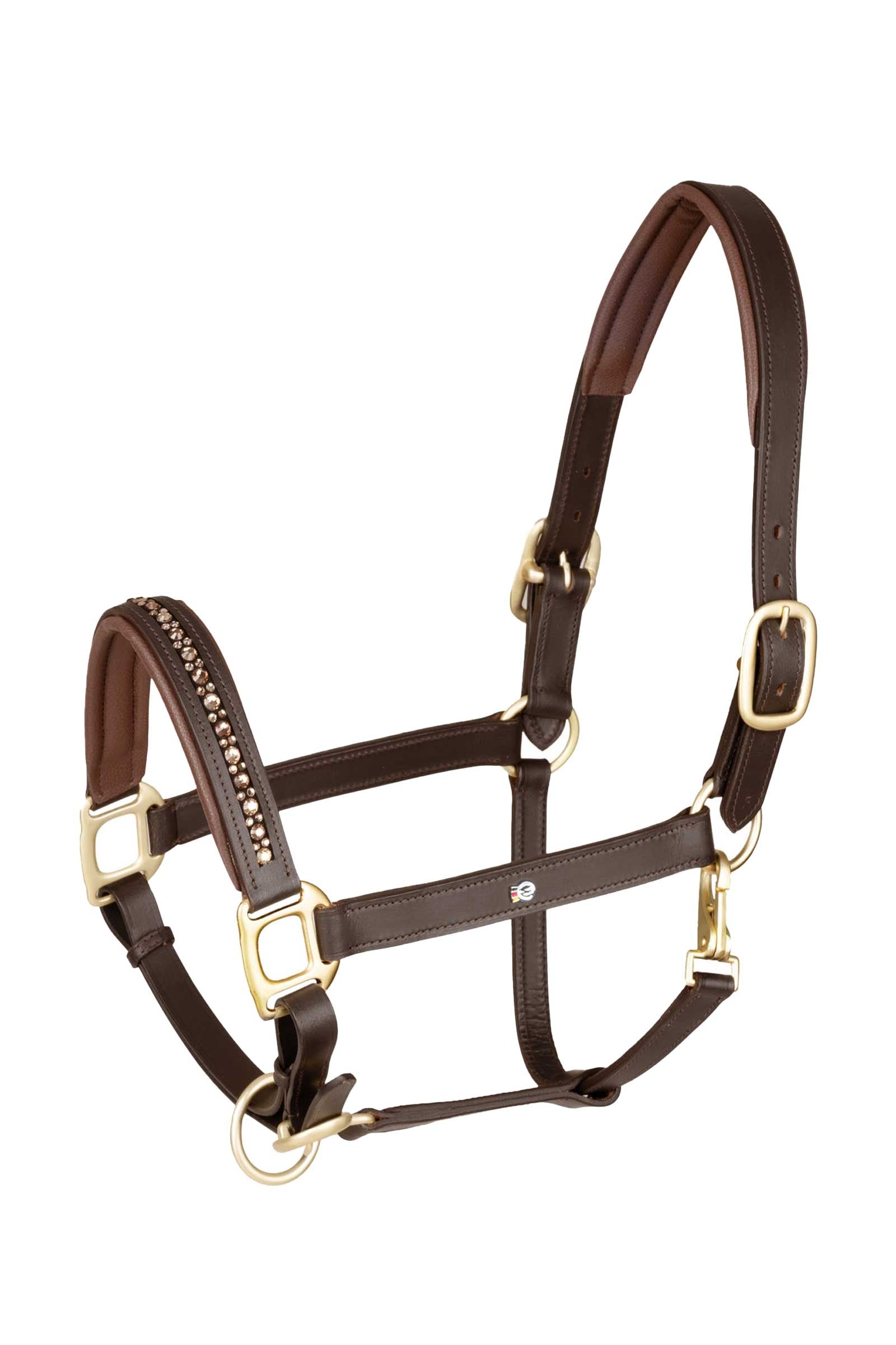 Waldhausen X-Line Leather halter Crystal Halters & Leads