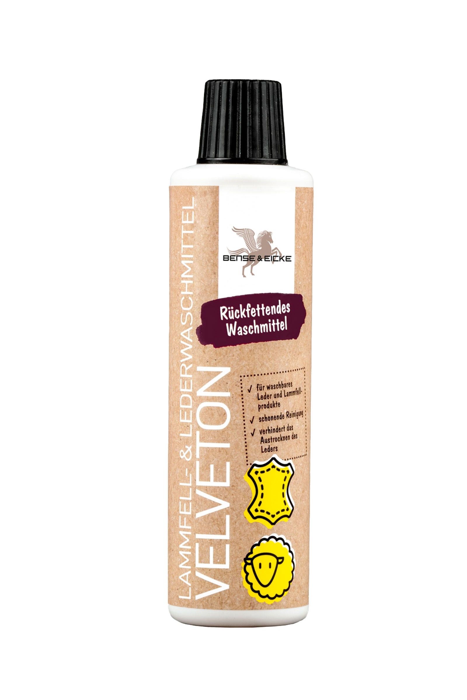 Bense & Eicke Velveton Detergente Cordero & Cuero, 250 ml Cuidado Salud