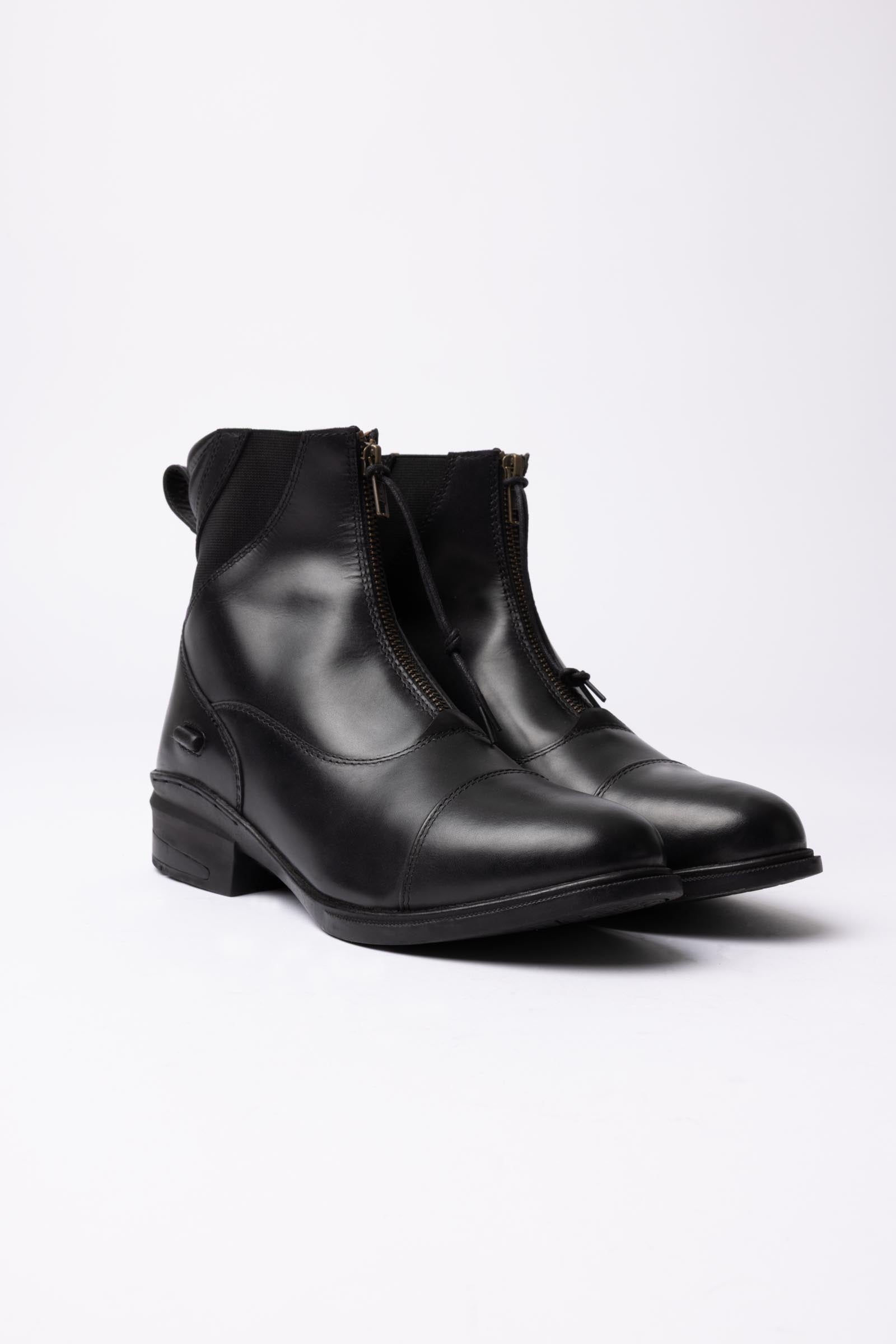 Horze Oldenburg botines jodhpur de cuero con cremallera frontal Calzado