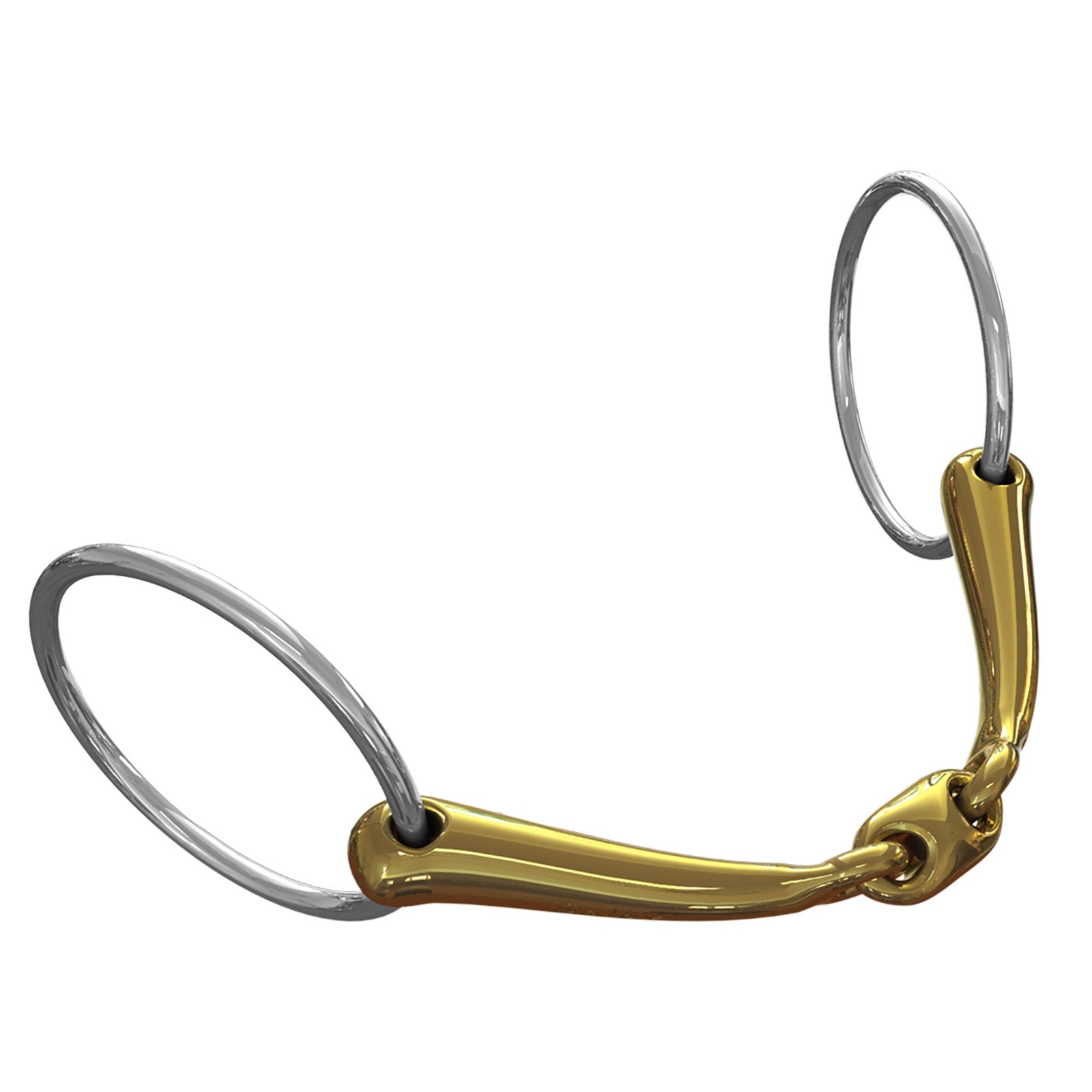Neue Schule Bits NS Bits Tranz Rombo 14 mm 70 mm Anillo suelto Filetes y Bocados