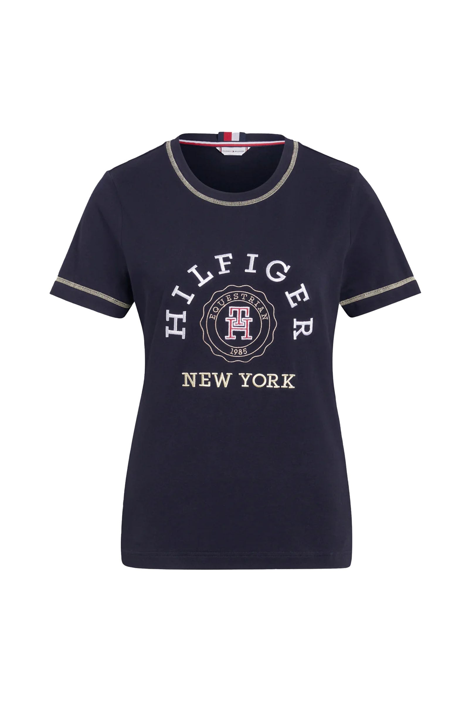Tommy Hilfiger Equestrian Newport camiseta gráfica Ropa Mujer