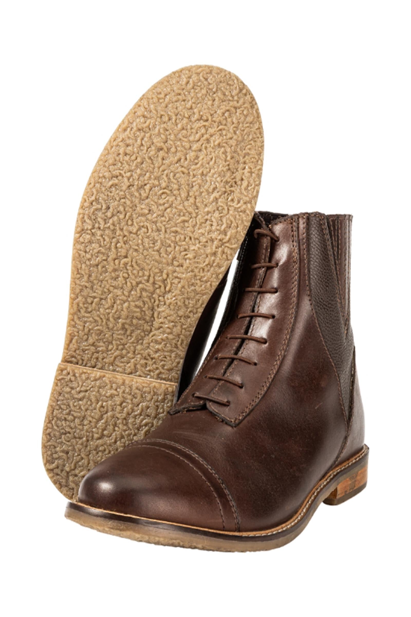 Kavalkade Titus botines de equitación jodhpur de mezcla de cuero Calzado