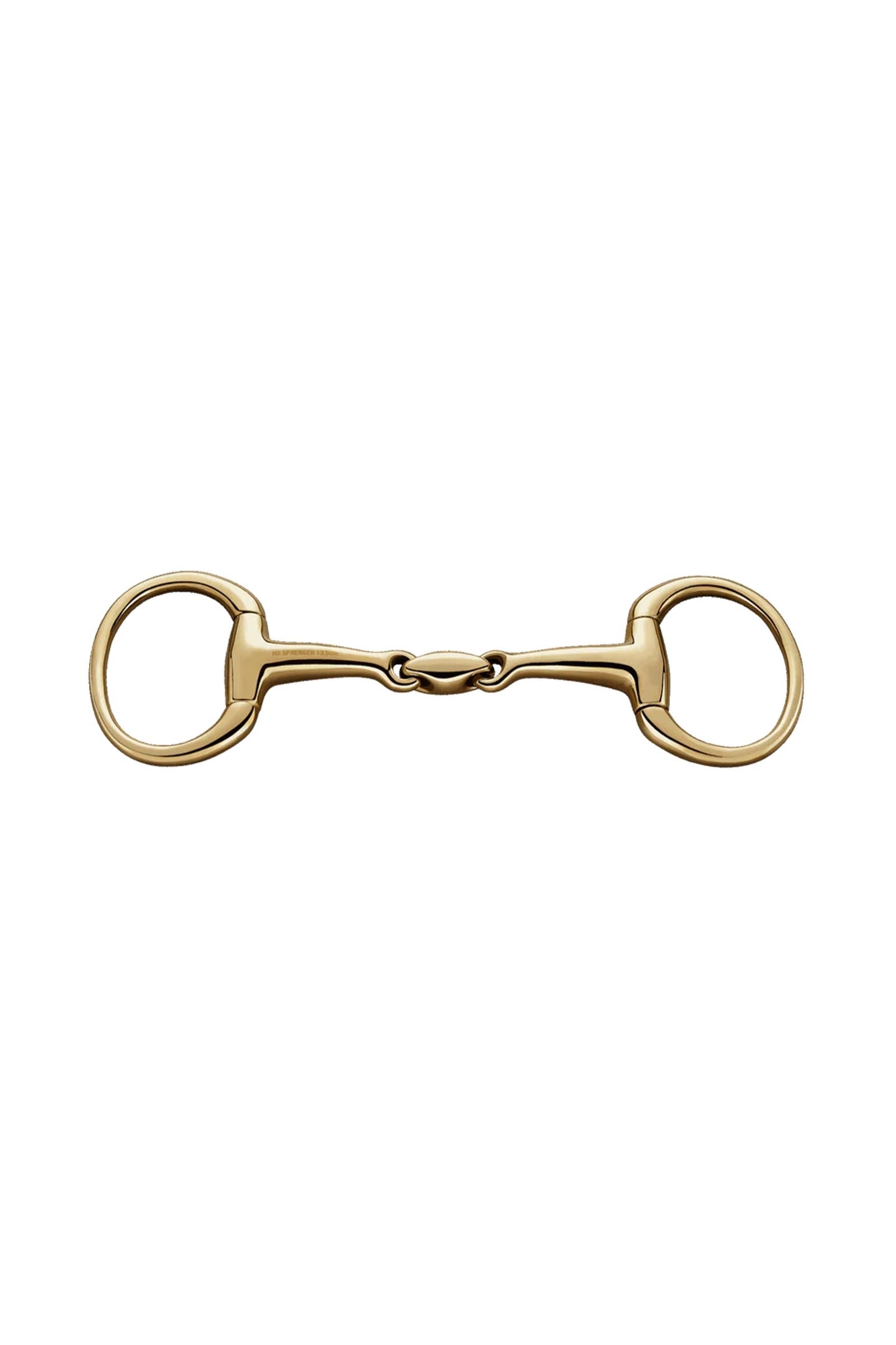 Sprenger bocado oliva, doble articulación, 16 mm, cobre Filetes y Bocados